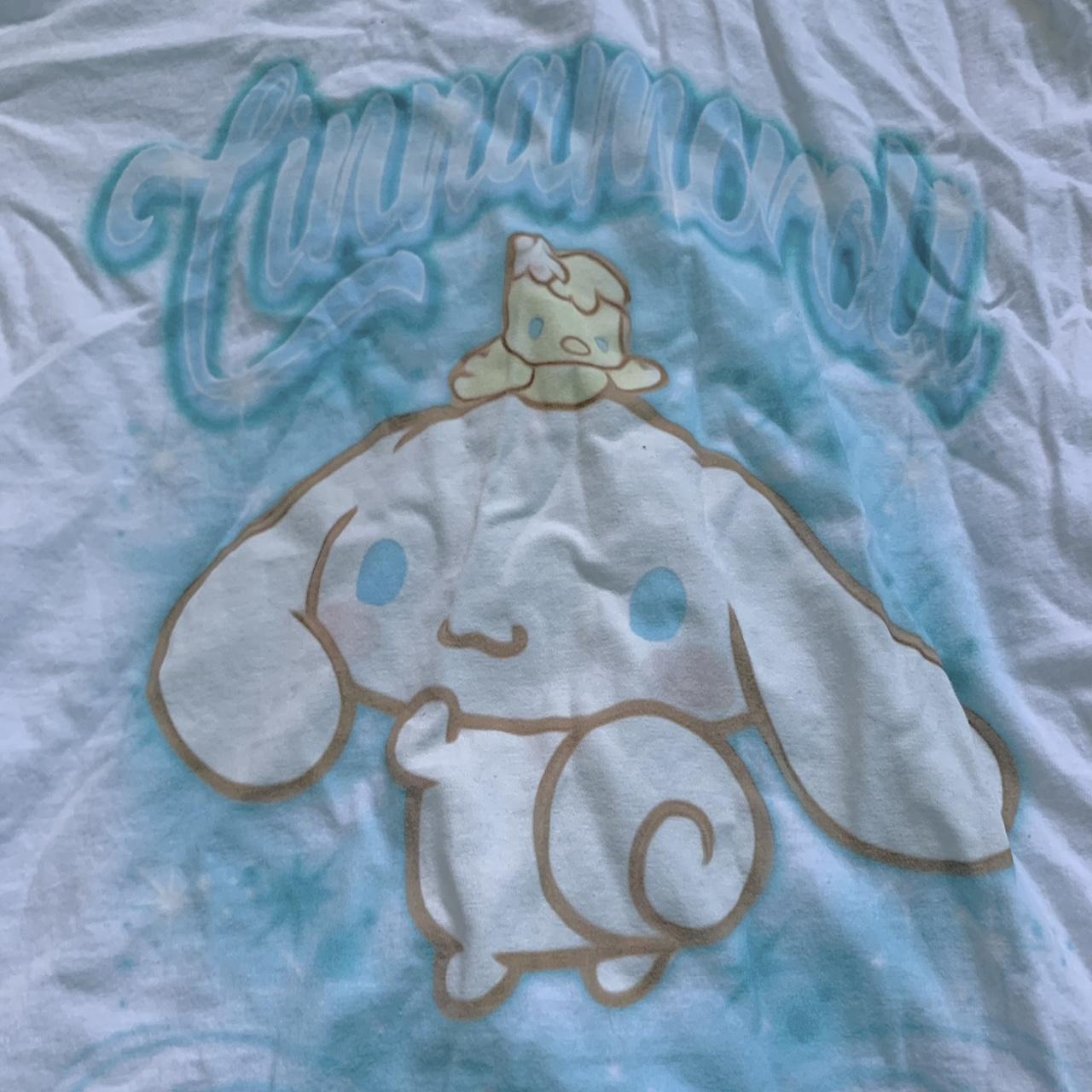 Cinnamoroll 90s Airspray Inspired T-shirt Size: - Depop