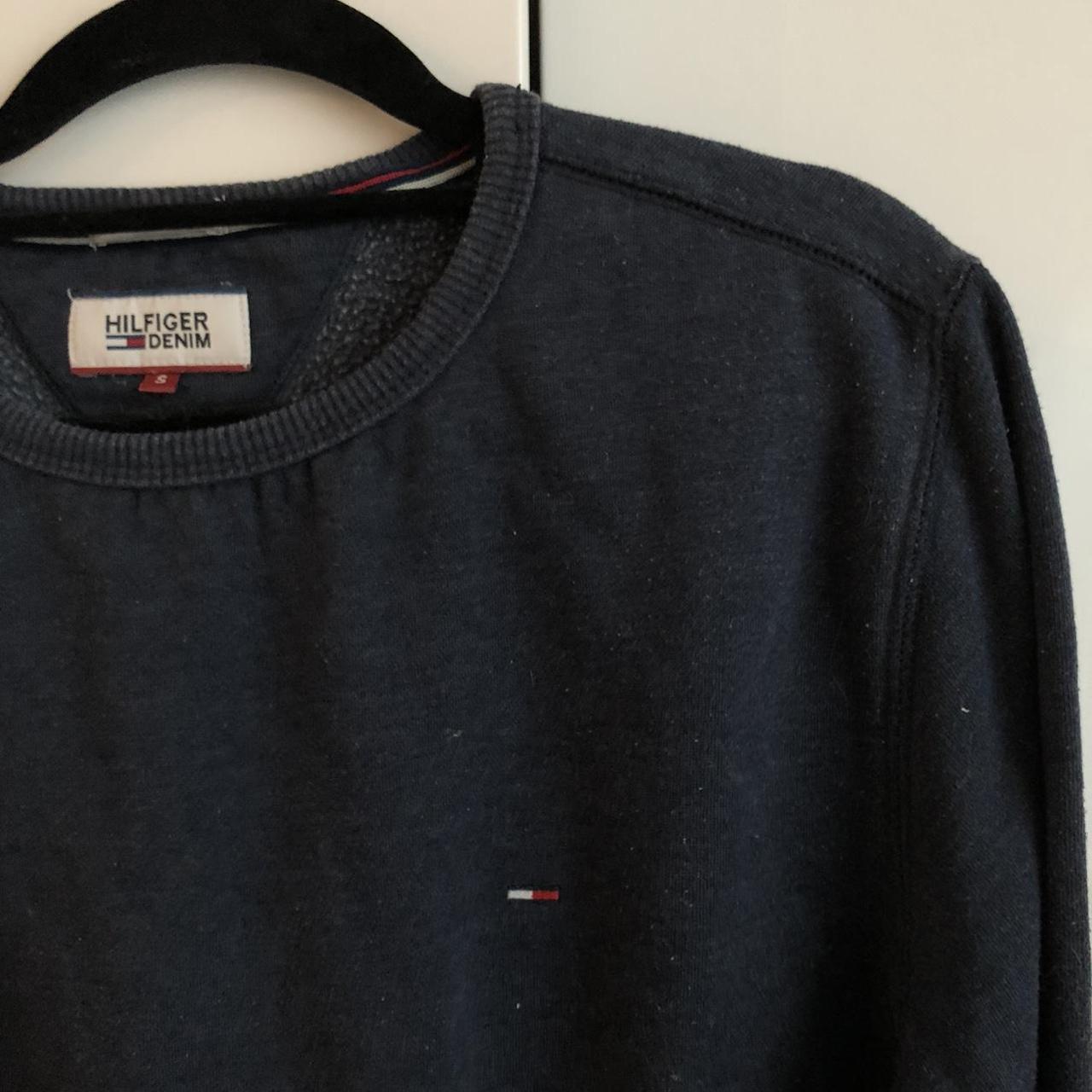 Navy Tommy Hilfiger crew neck. RRP $60. *MESSAGE... - Depop