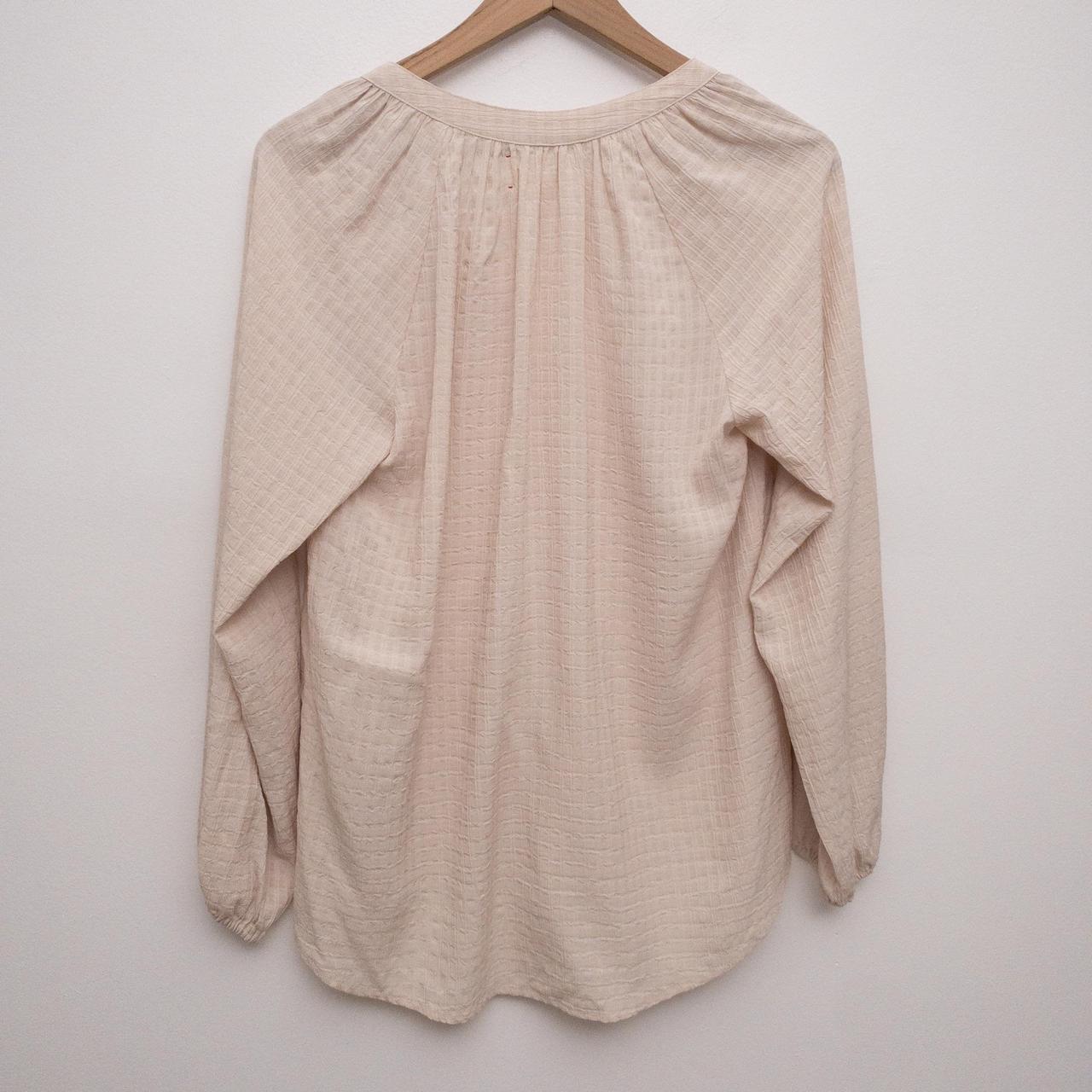 XIRENA Women's Pink and Cream Blouse (3)