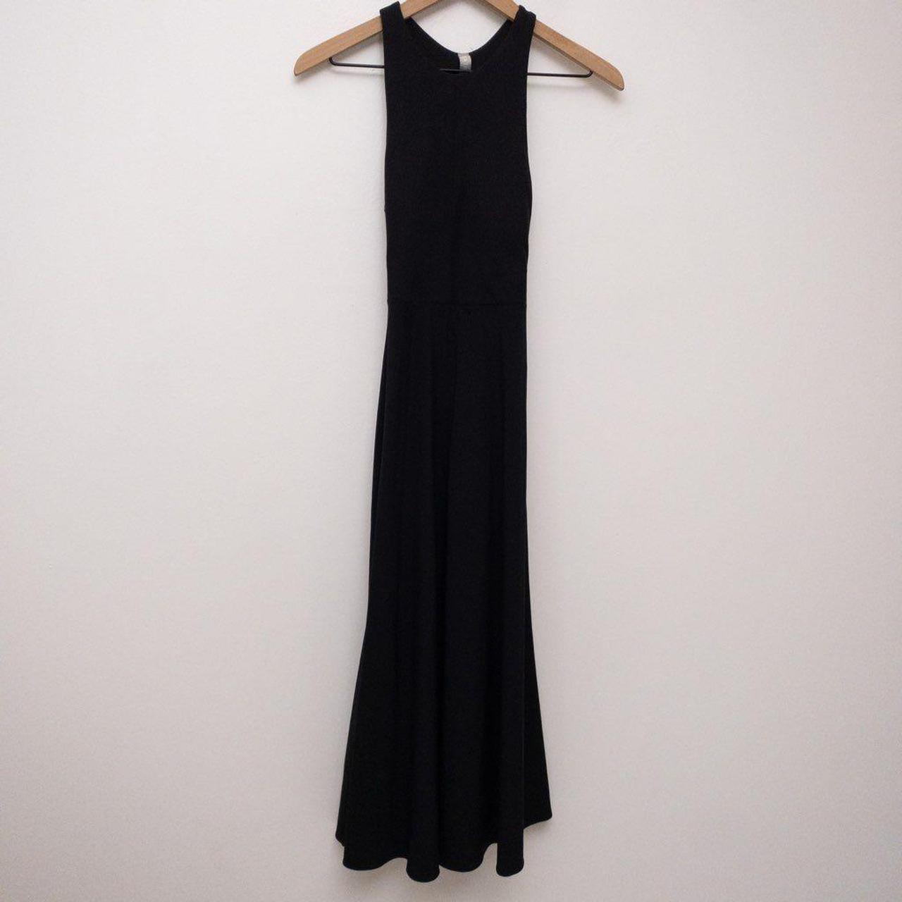 Athleta Winona Midi Support Dress Size XXS Black Depop