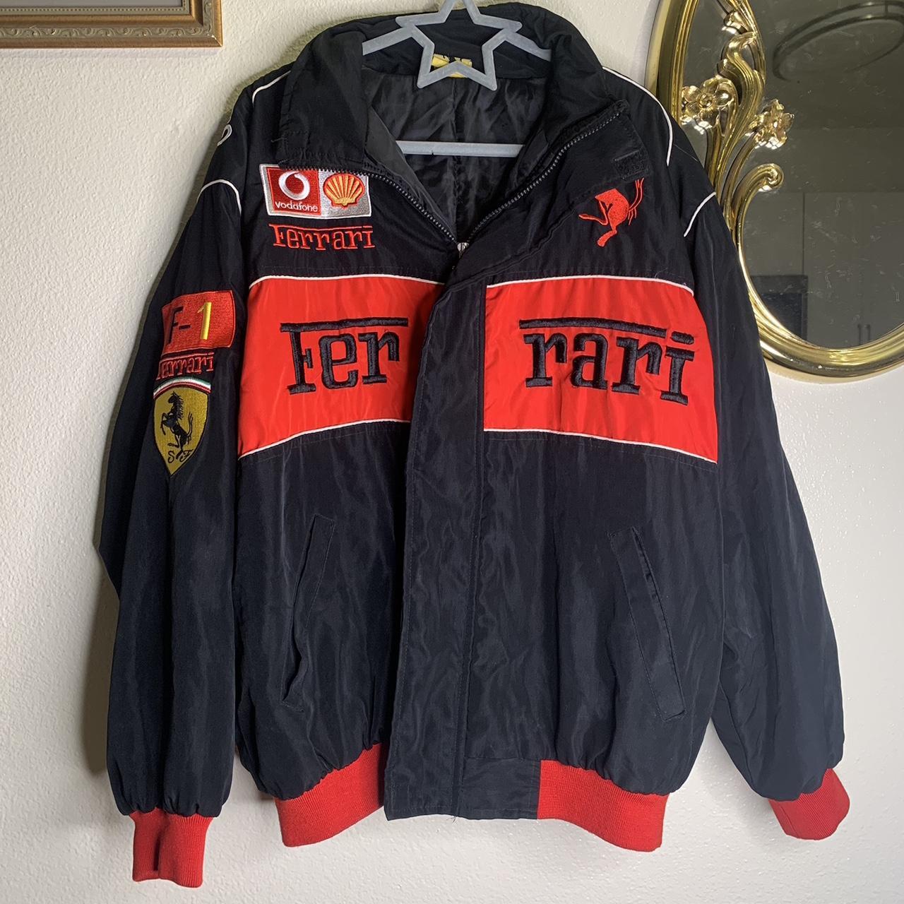 Ferrari jacket in perfect condition #ferrari... - Depop