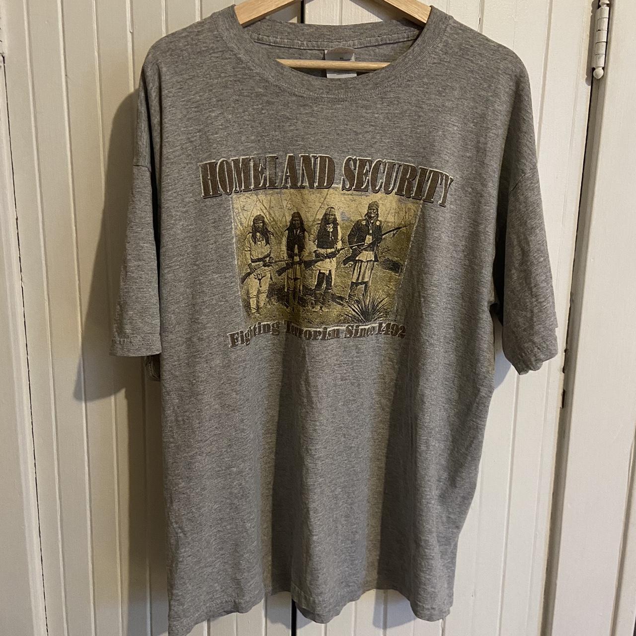 Vintage 2000s Homeland Security Fighting Since… - Depop