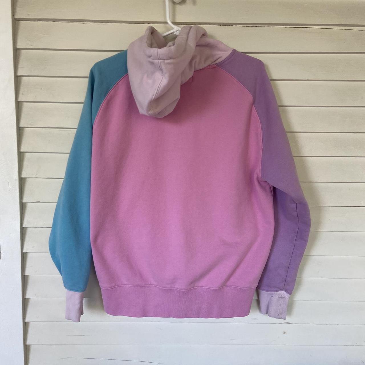 Teddy Fresh Men's Pink Hoodie | Depop