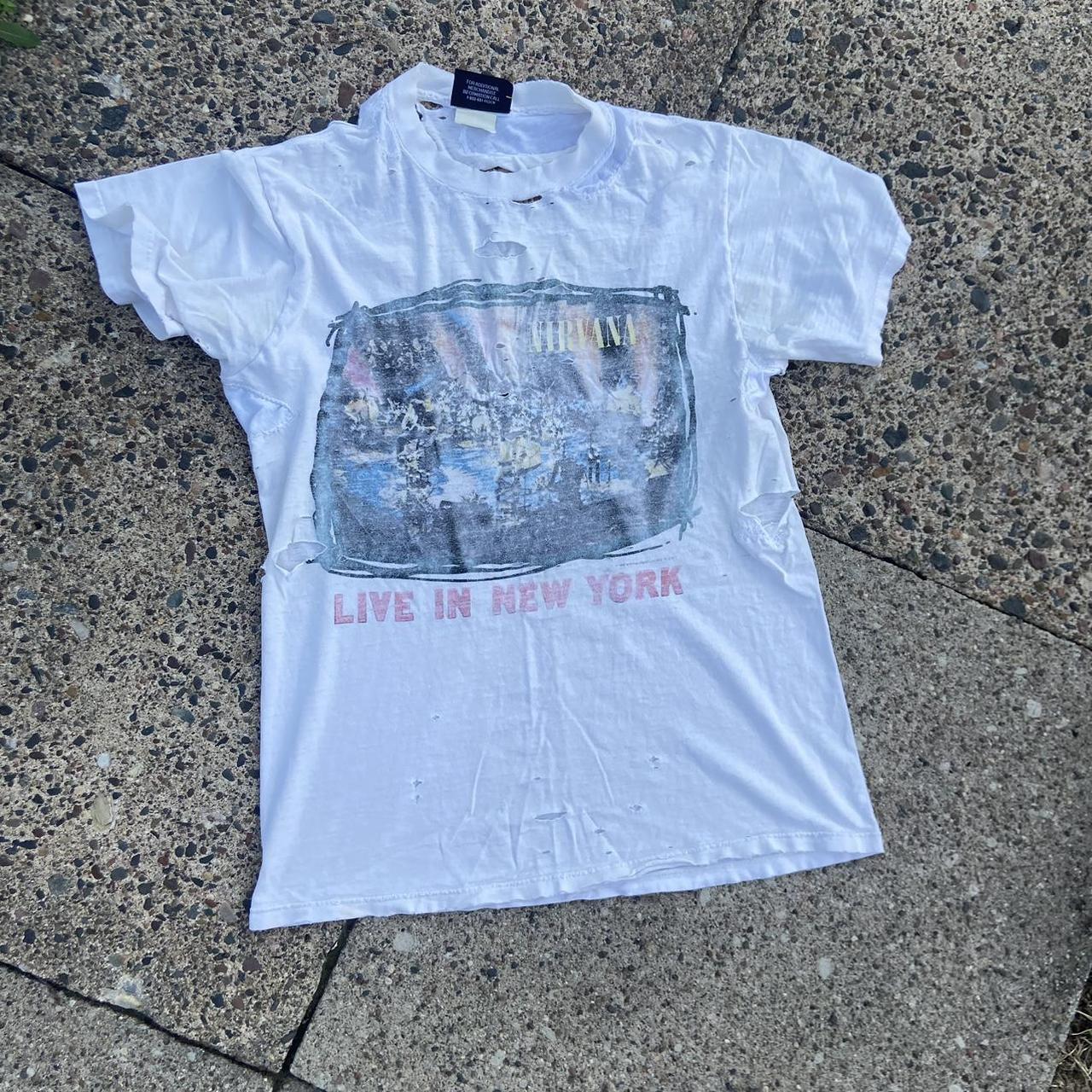 Nirvana Live in New York Tee