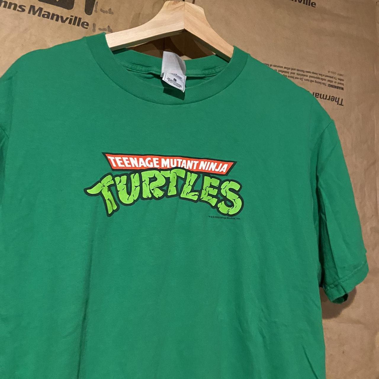 Teenage Mutant Ninja Turtles Shirt Men Large Green - Depop