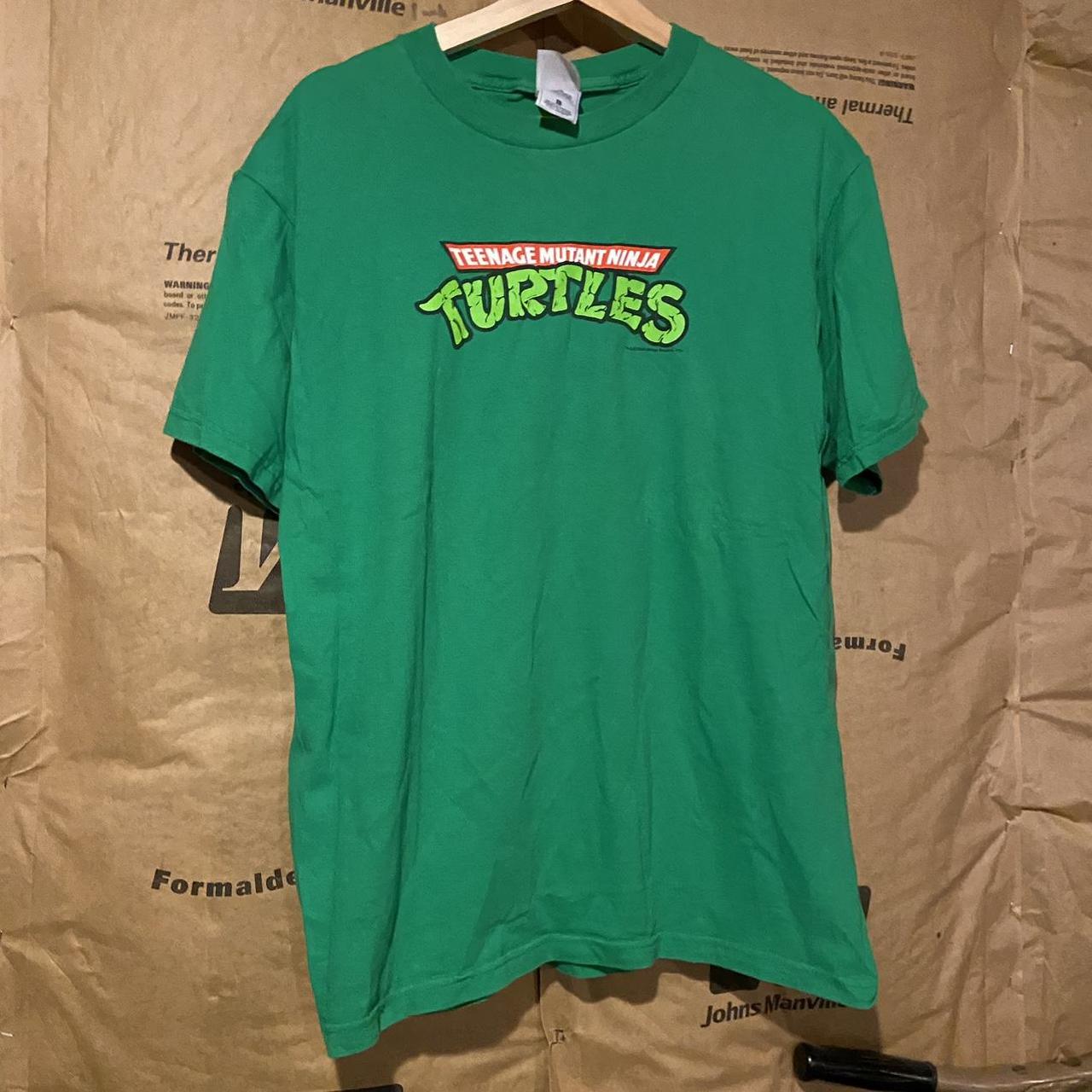 Teenage Mutant Ninja Turtles Shirt Men Large Green - Depop