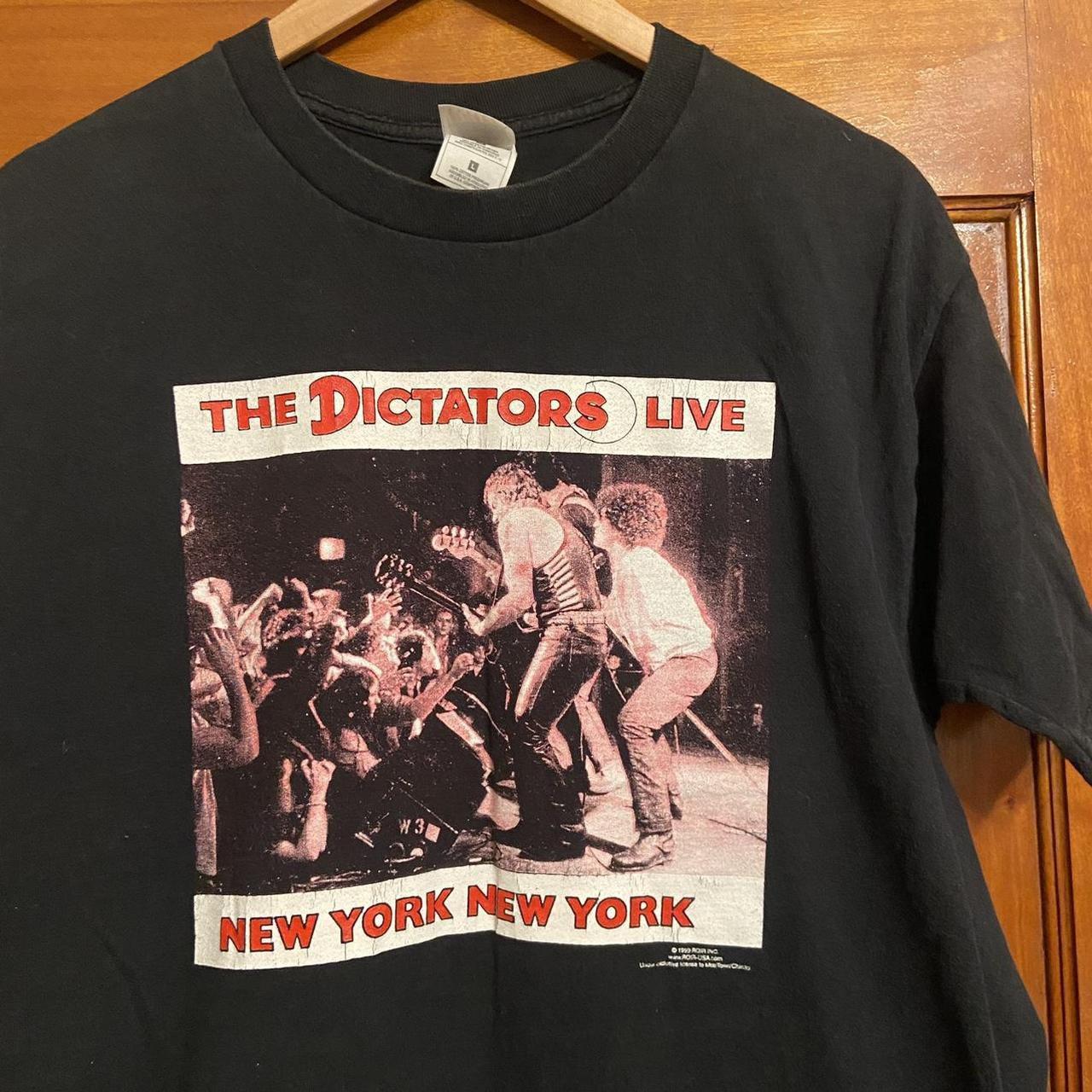 Vintage 1999 90s The Dictators Punk Rock Band...