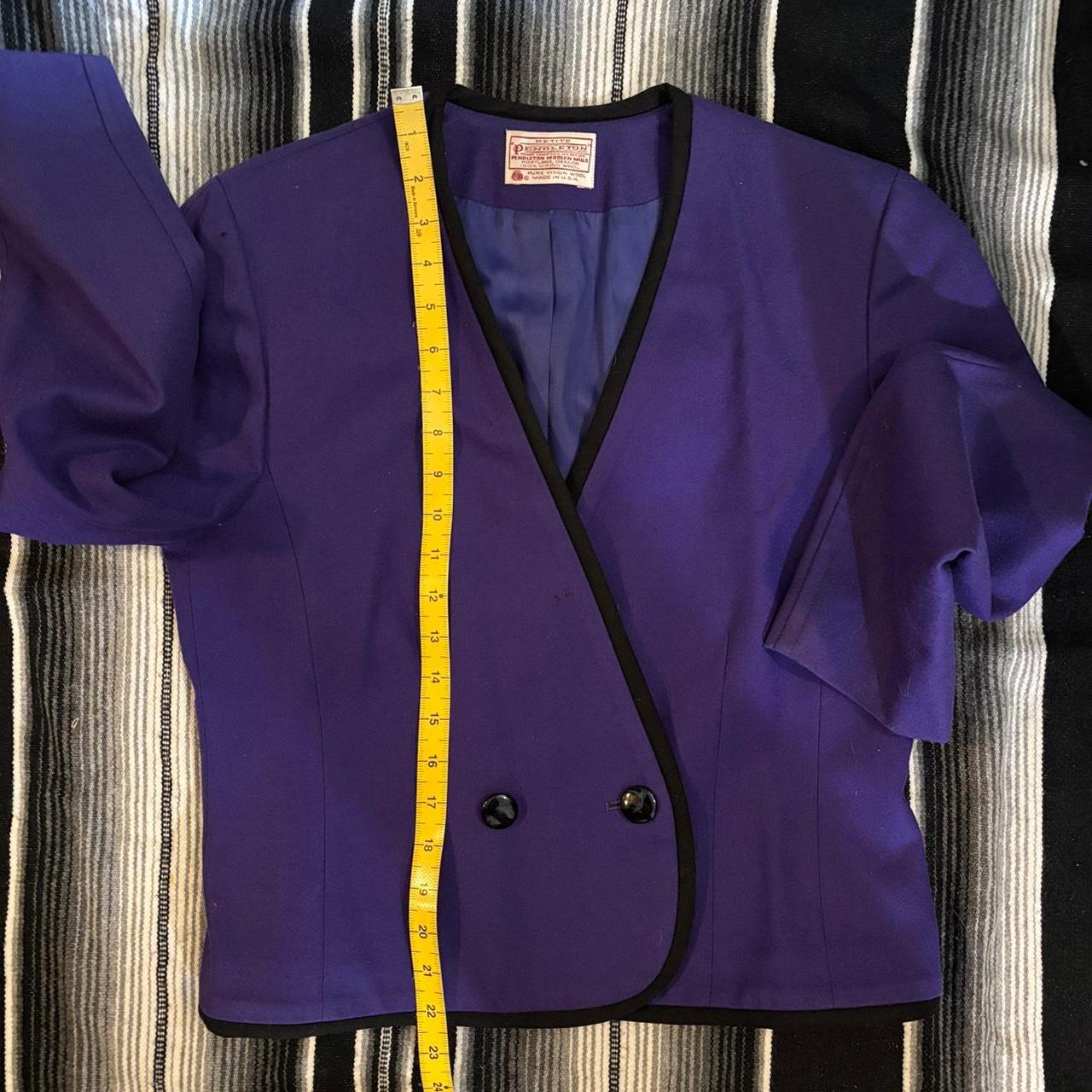 Pendleton Women's Jacket - Purple - 10 – Pendleto… - image 4