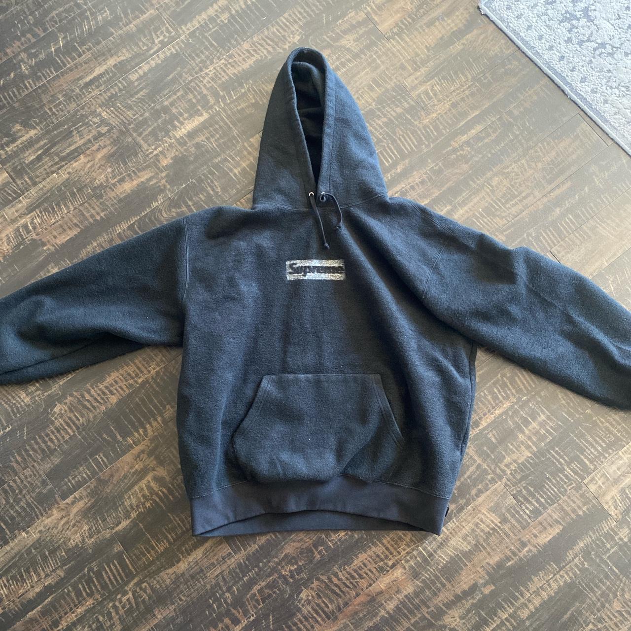 Supreme inside out box logo hoodie, comes in... - Depop