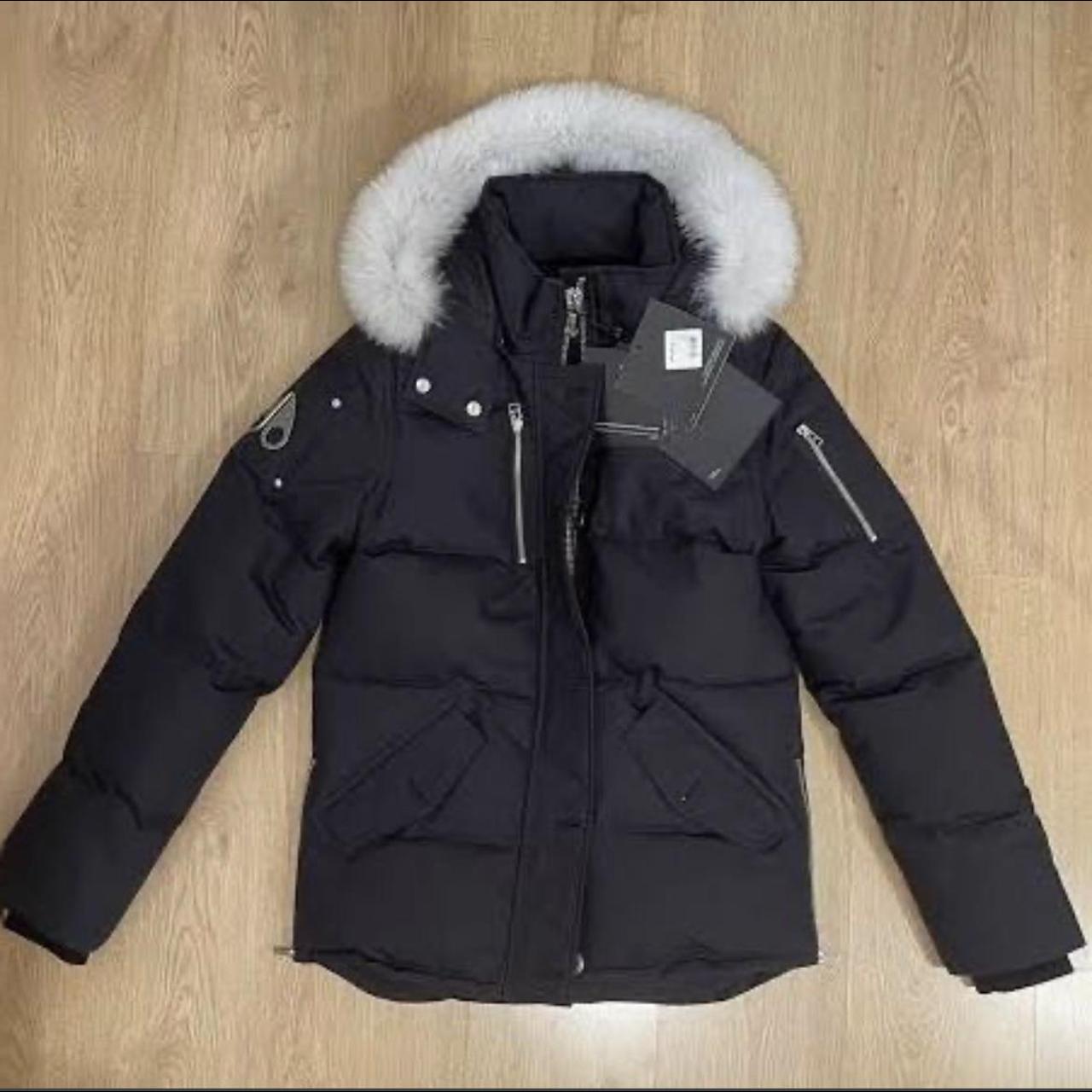 Authentic Moose Knuckles 3q Parka Blackwhite Fur Depop 2802