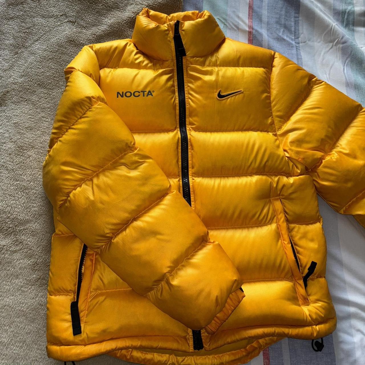 Nike NOCTA puffer (yellow) Authentic Size Small (no... - Depop