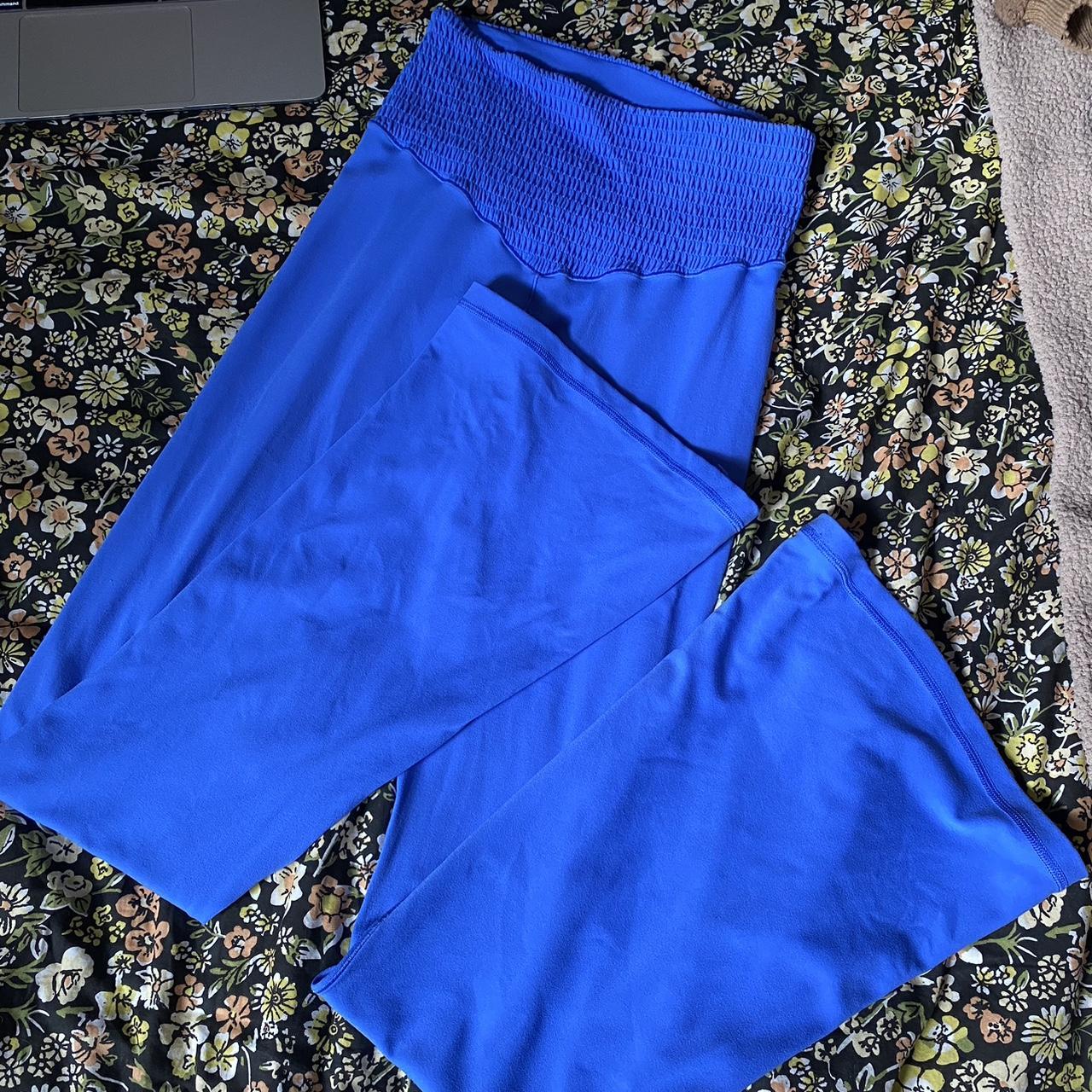 aerie waffle flare pants