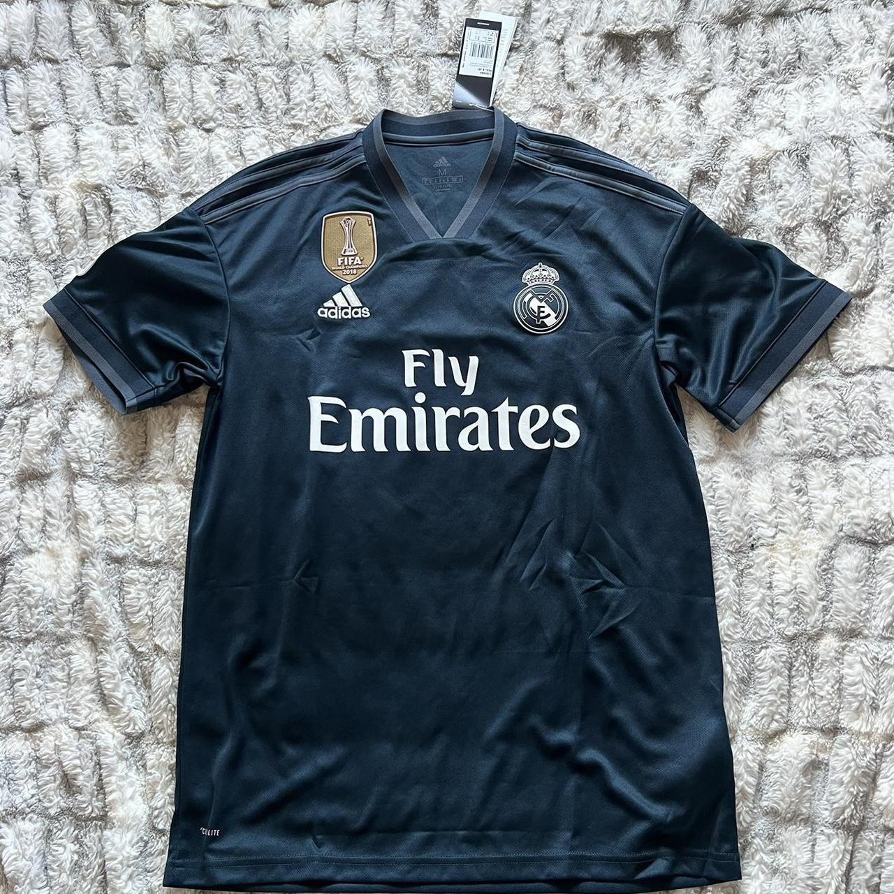 Real Madrid Away Adidas Football Shirt 2017-18 -... - Depop