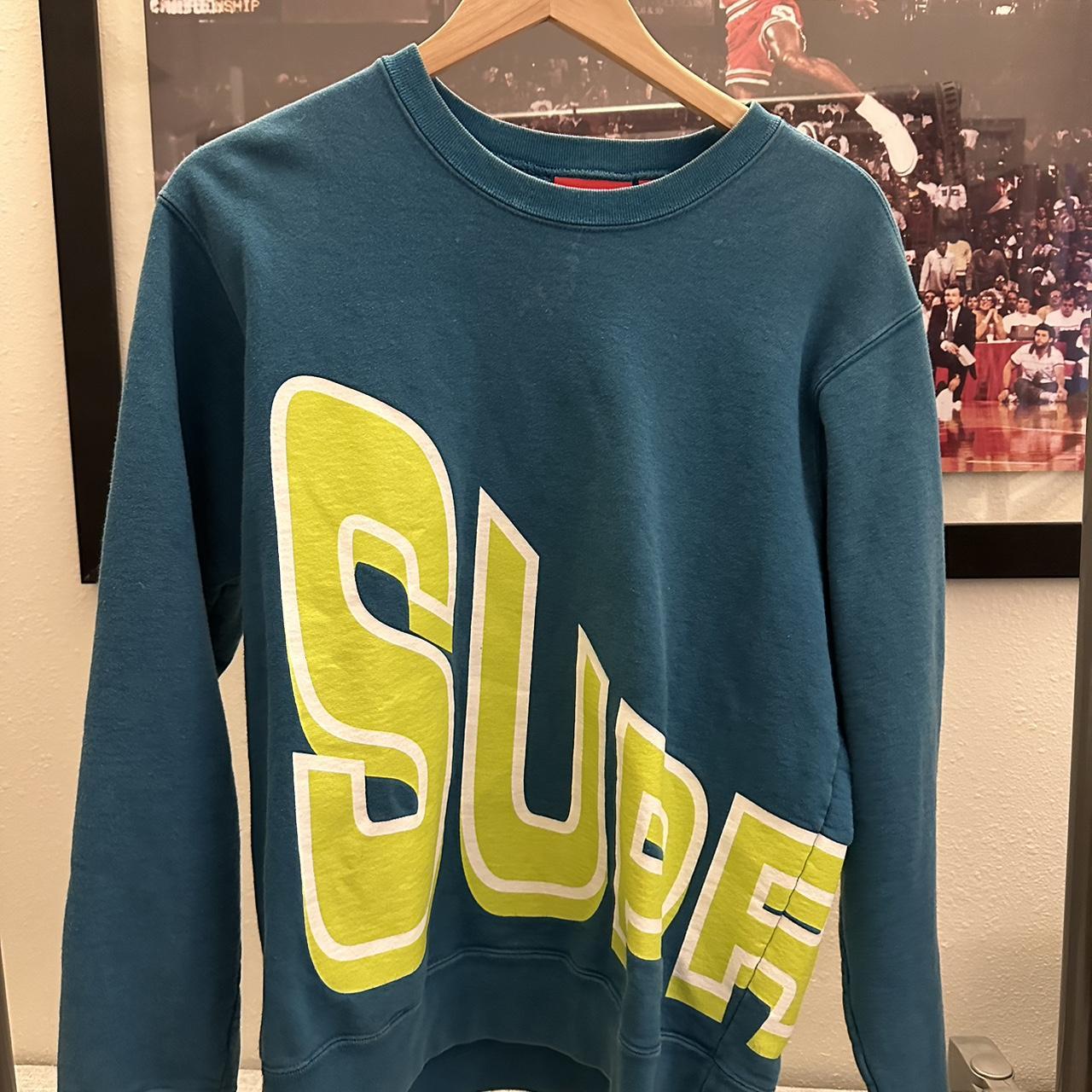 Supreme side hotsell arc crewneck