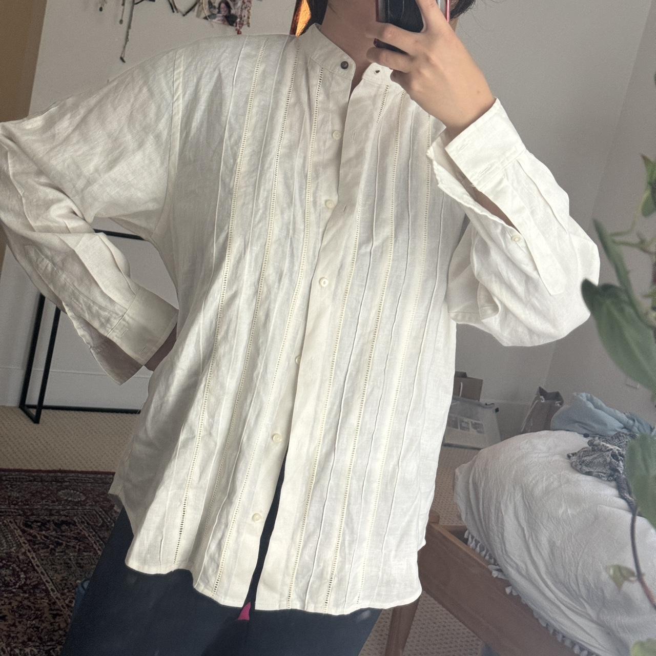 Ralph lauren-linen-top - Depop