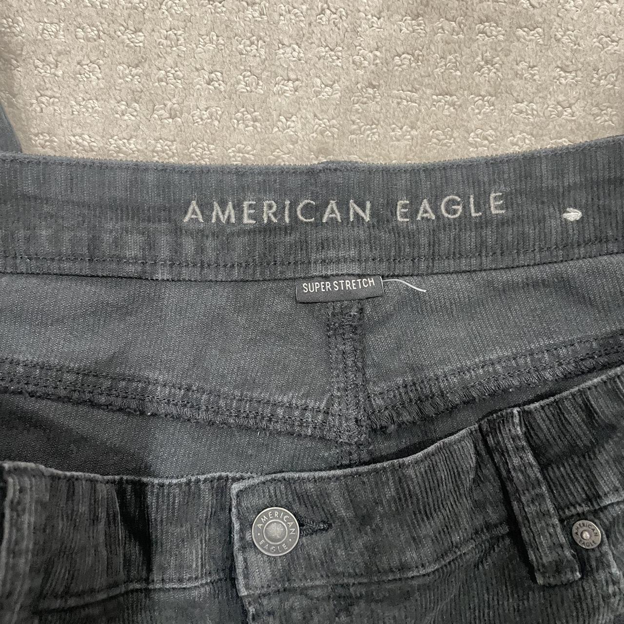 American Eagle Women's Black Jeans Depop