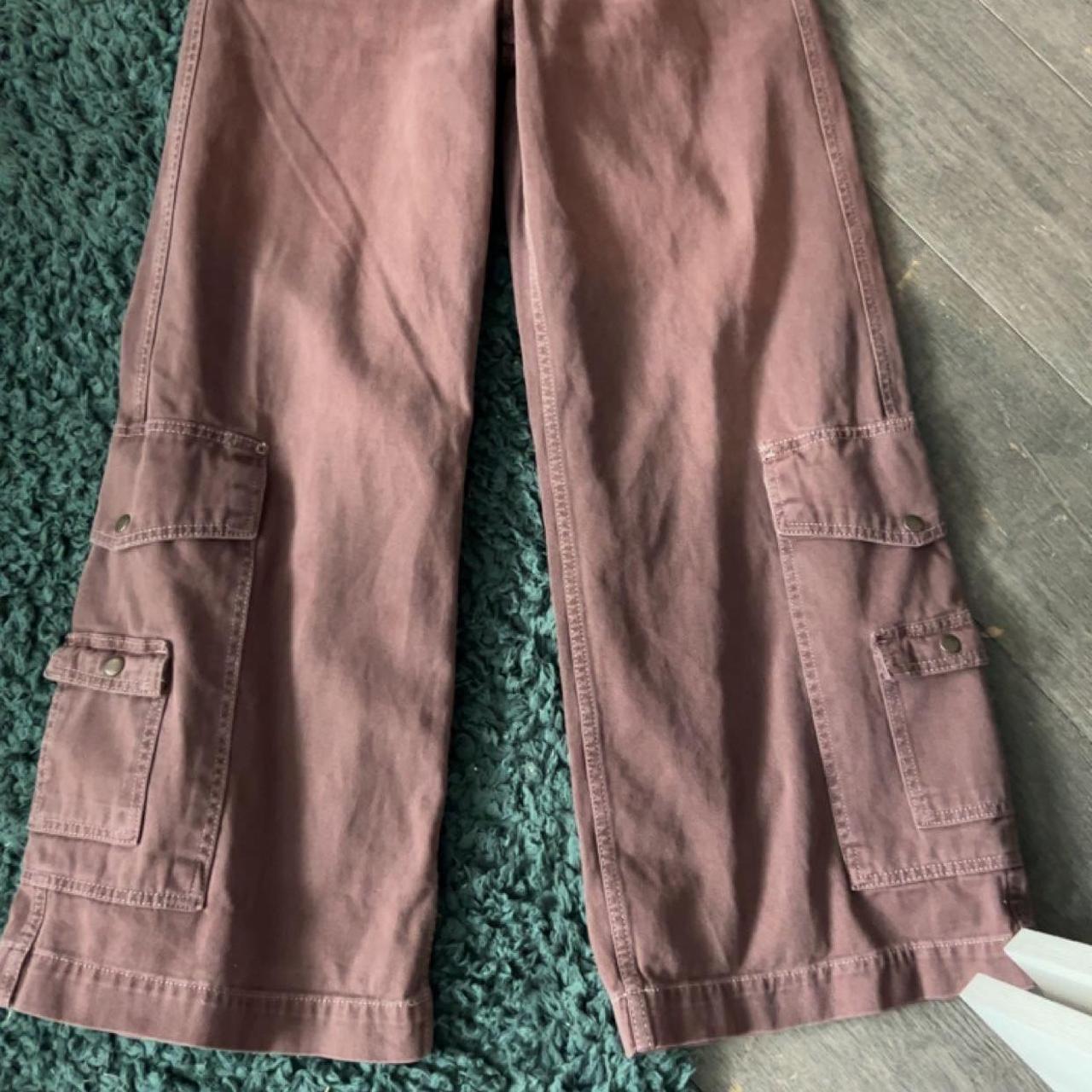 Urban outfitters The ragged priest Brown jeans with... Depop