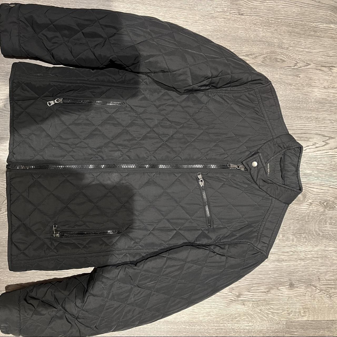 Banana Republic Men's Black Jacket Depop