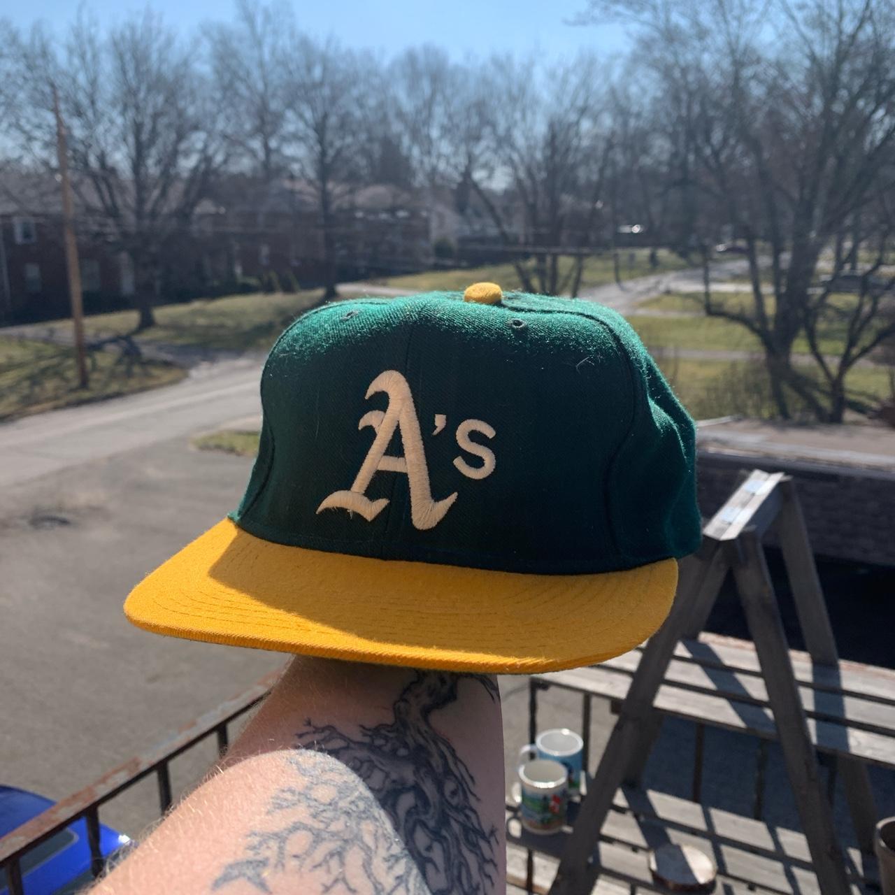 1980’s Oakland Athletics New Era Fitted hat, - 8/10