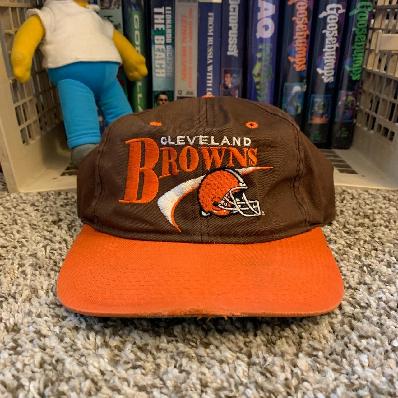 Vintage Cleveland Browns Drew Pearson Snapback Hat NFL