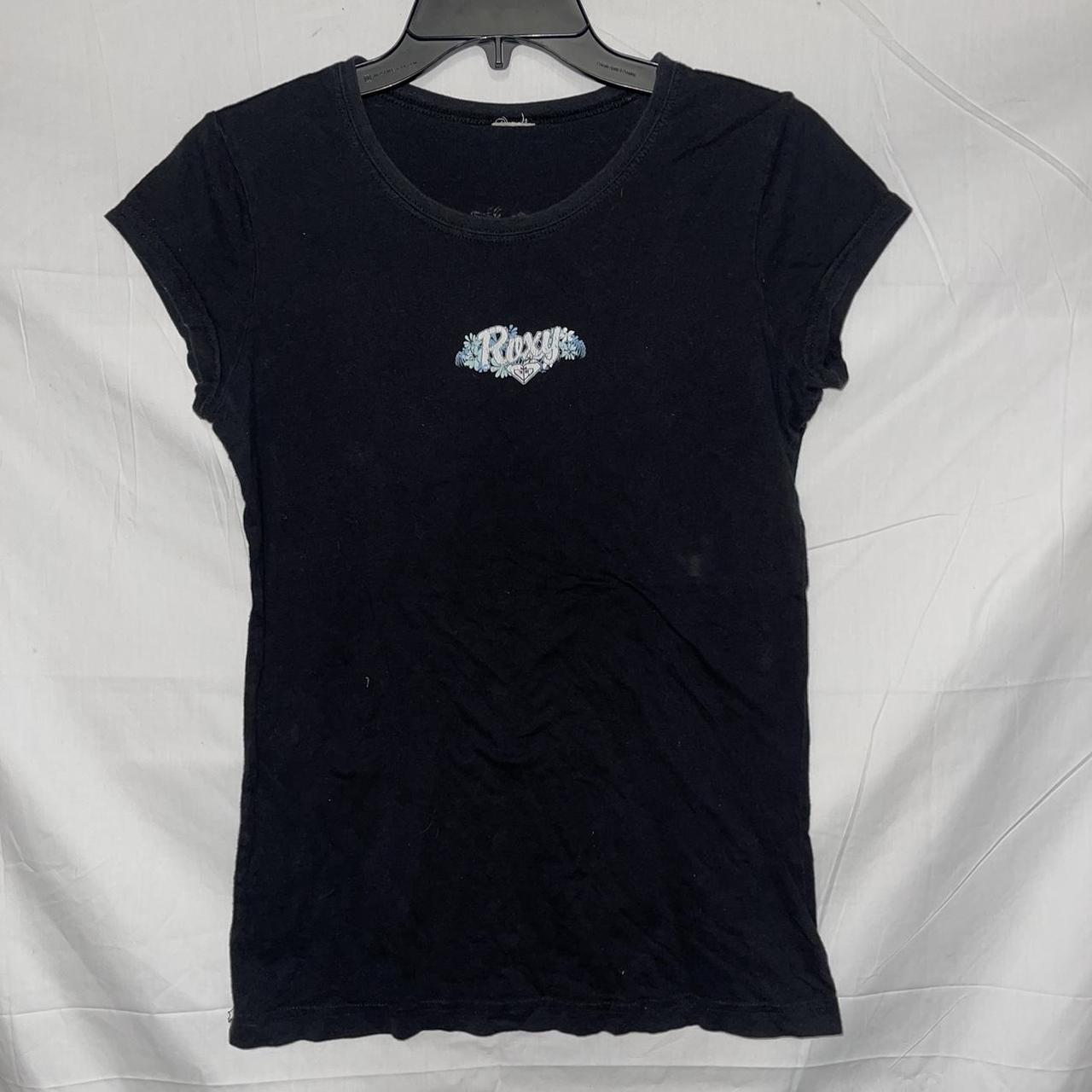 Early 2000’s Roxy graphic t-shirt Fitted look Roxy... - Depop