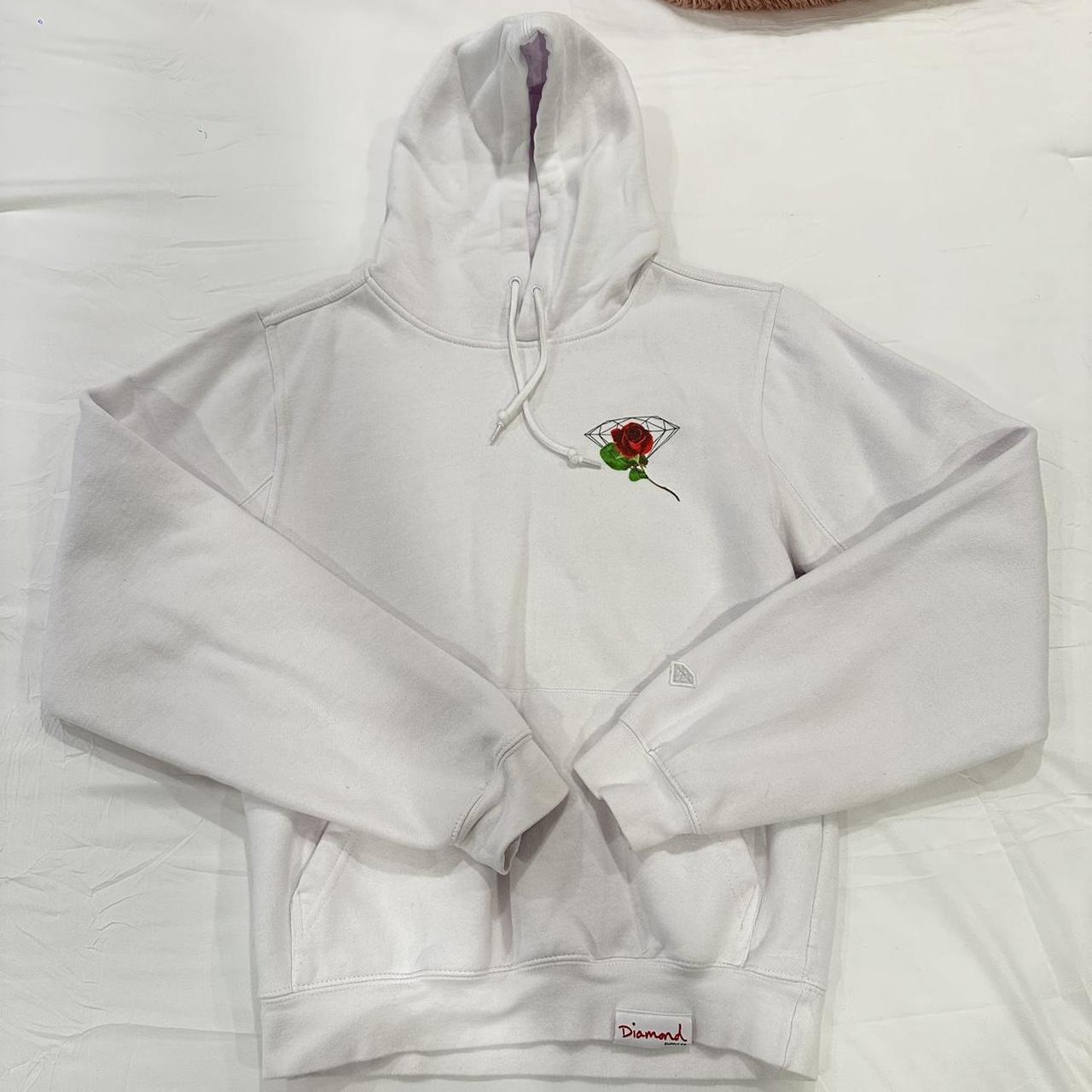 White diamond hoodie sale