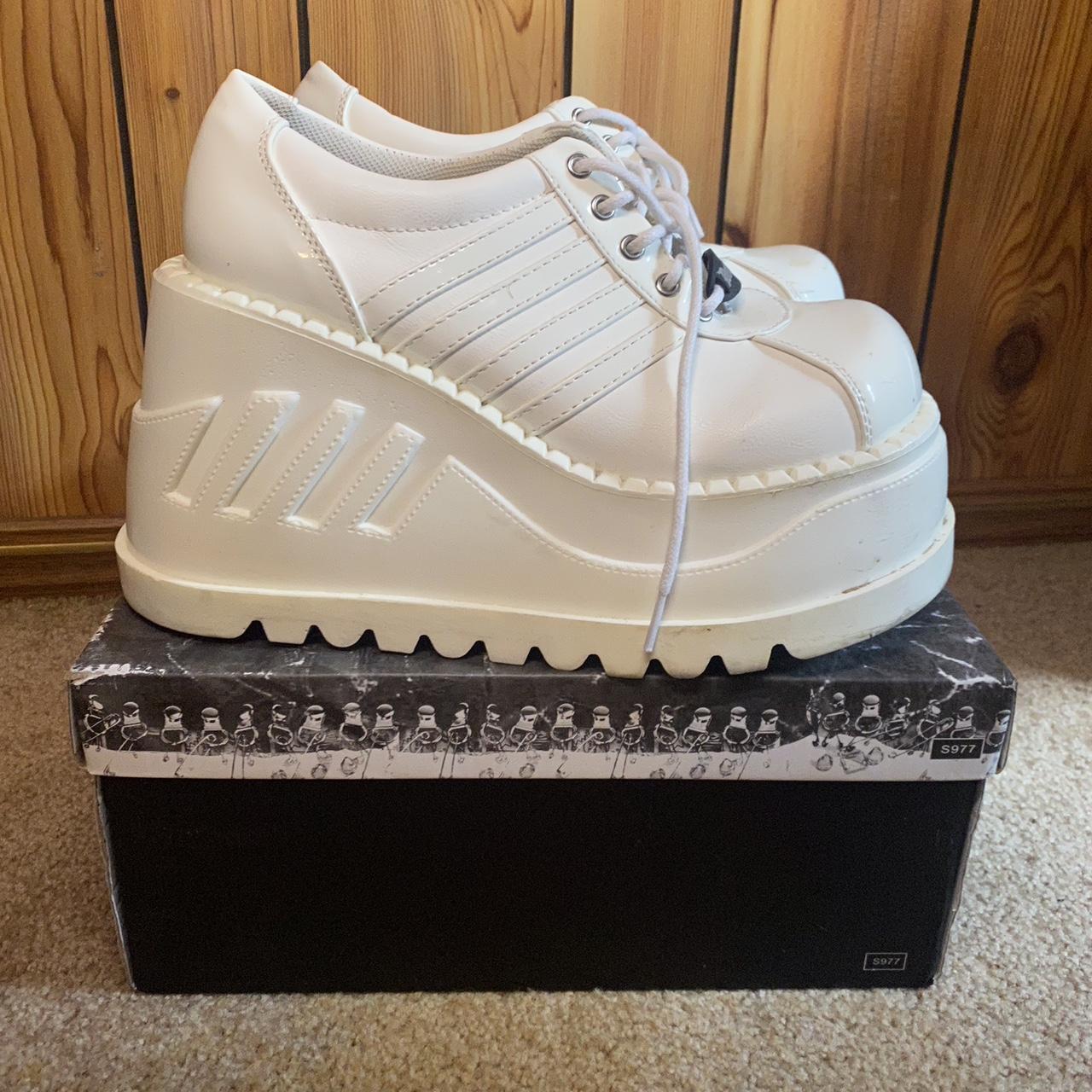 demonia stomp 08 white