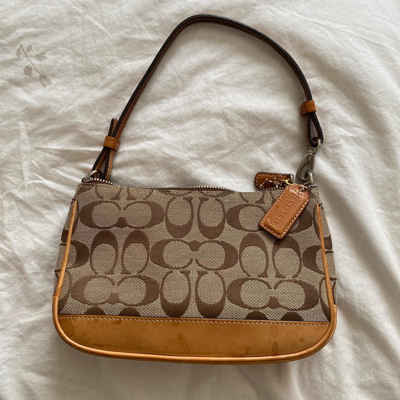 Coach Women's Tan and Brown Bag | Depop