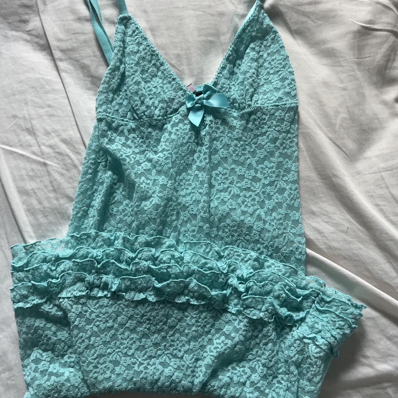 VS vintage sold sexy little things lace babydoll lingerie slip