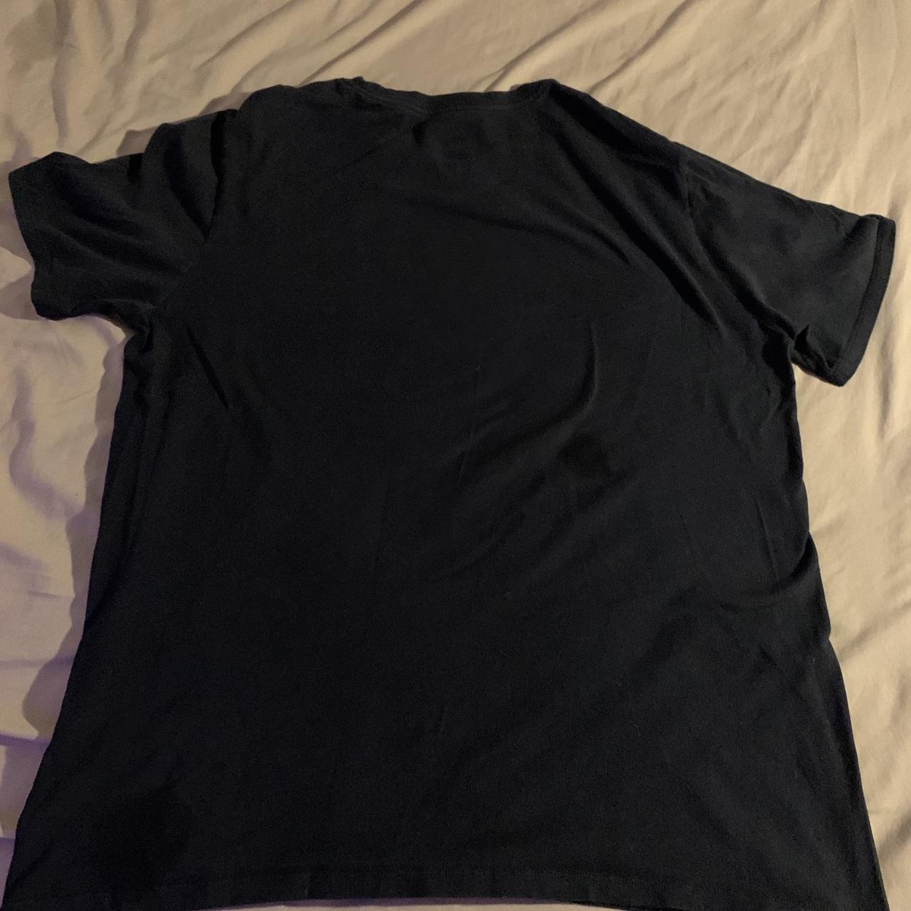 Jordan Men's Black T-shirt | Depop