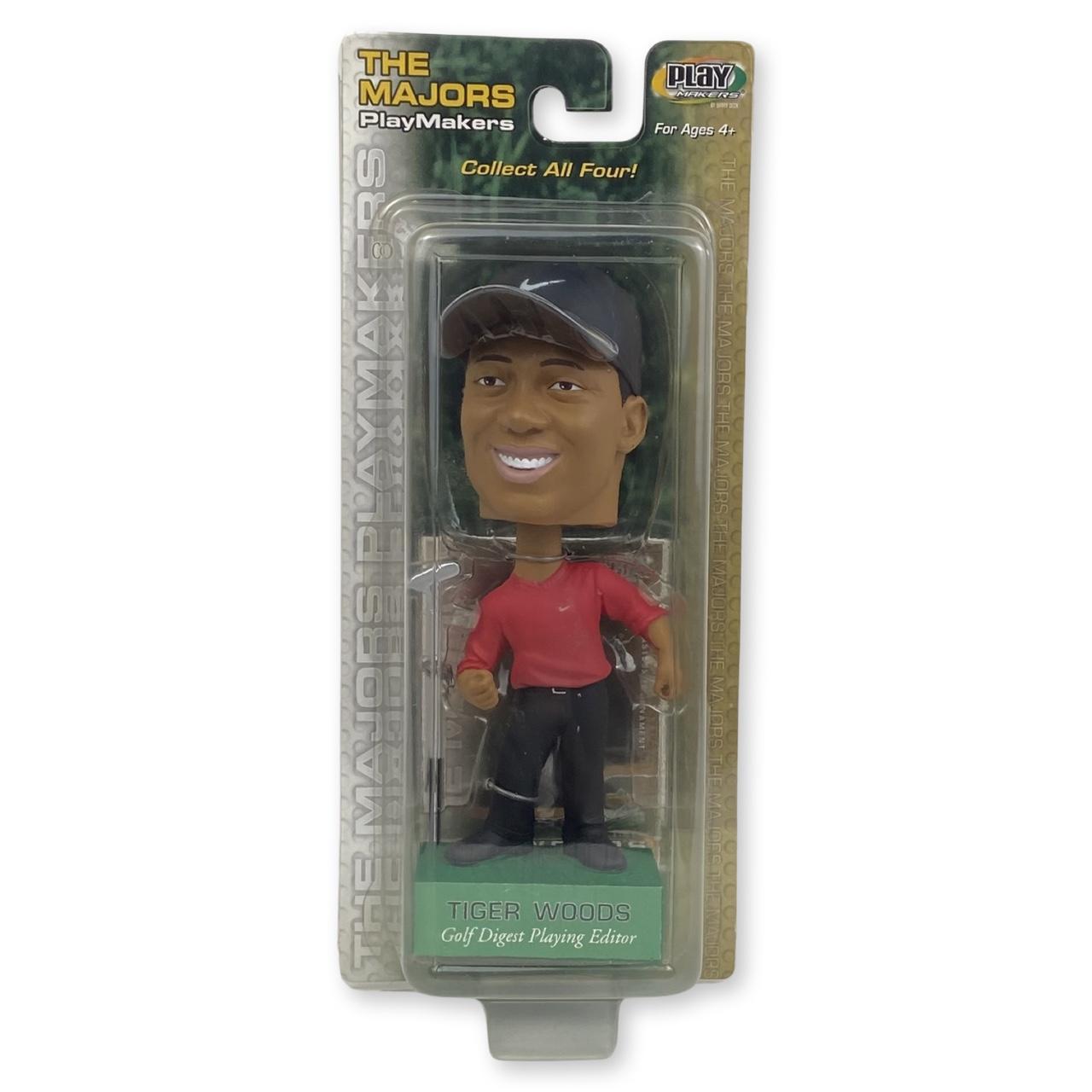 Upper Deck Play Makers Tiger Woods Bobblehead The... - Depop