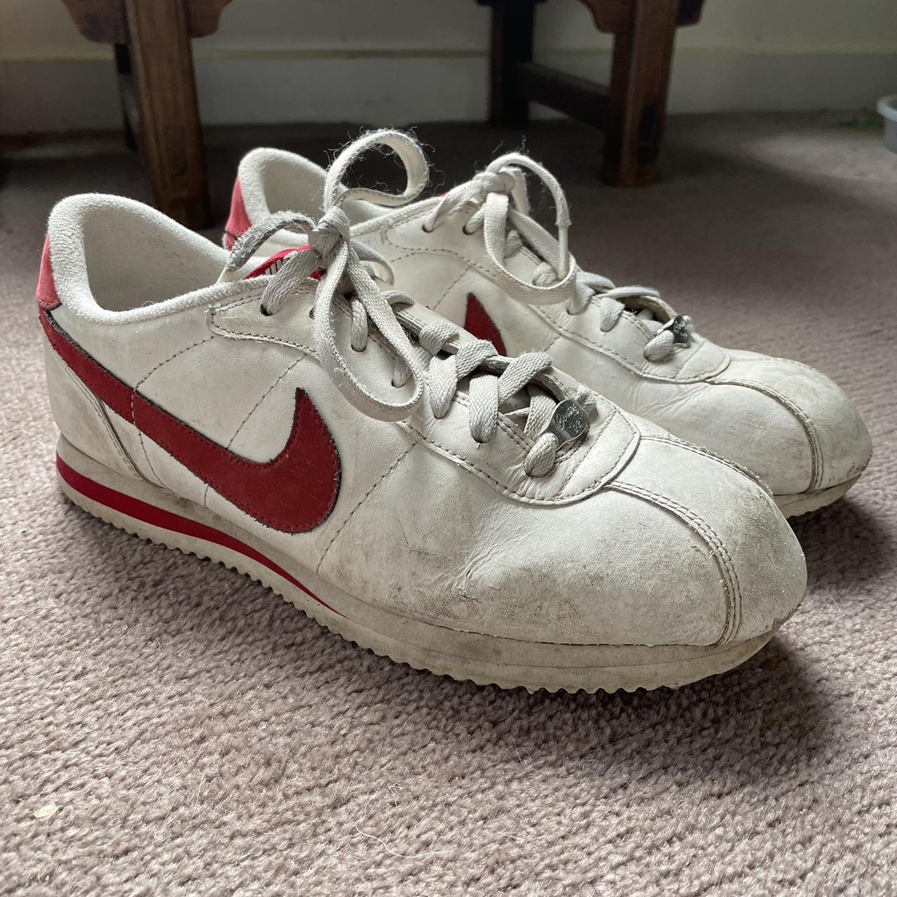 Red & white Nike Cortez ‘72 Size EU 41 #sneakers... - Depop