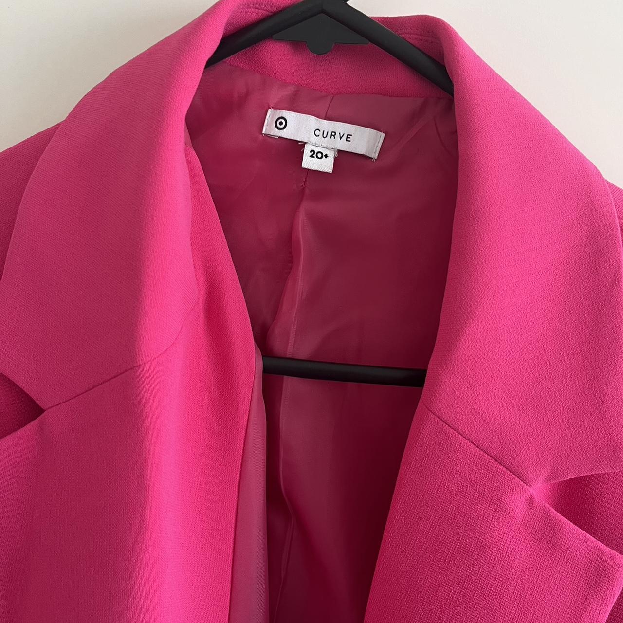 Pink blazer target on sale