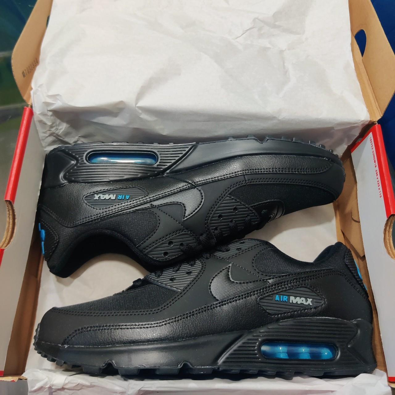 air max 90 black laser blue