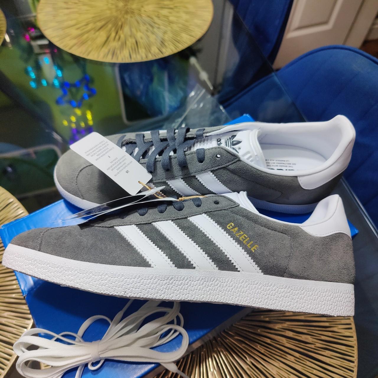 Adidas originals gazelle trainers in grey bb5480 sale