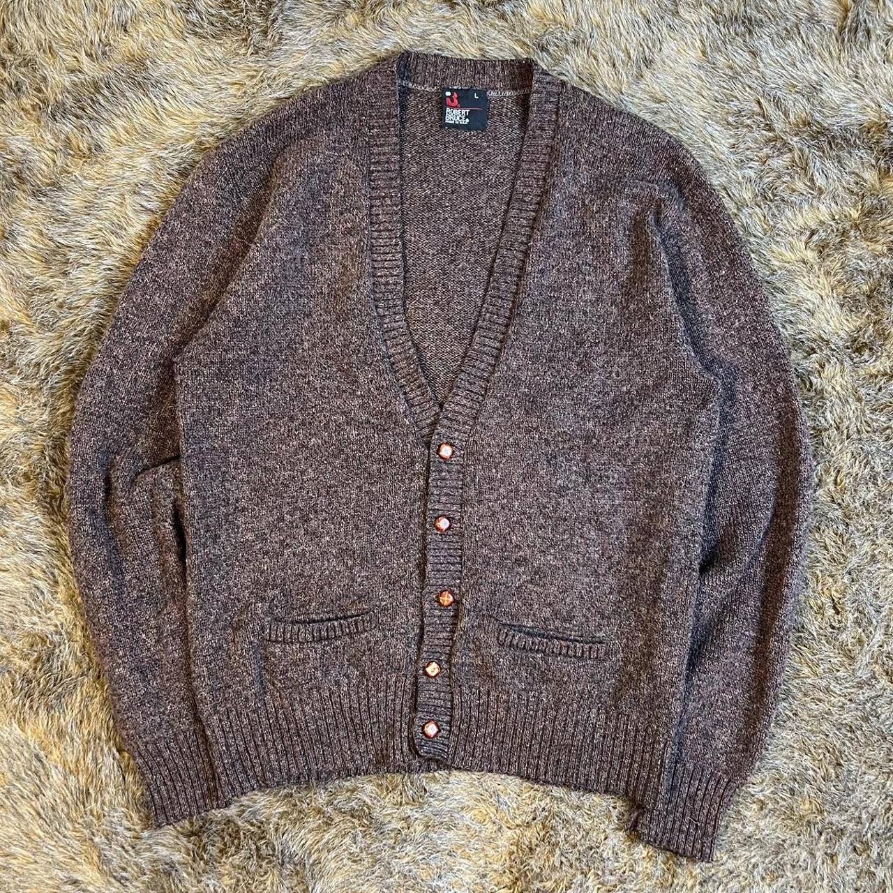 Vintage Robert Bruce cardigan sweater salt and... - Depop