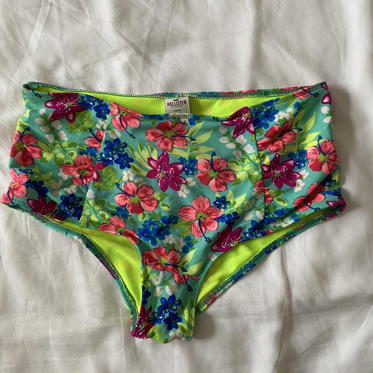 Hollister Floral Bikini Bottoms