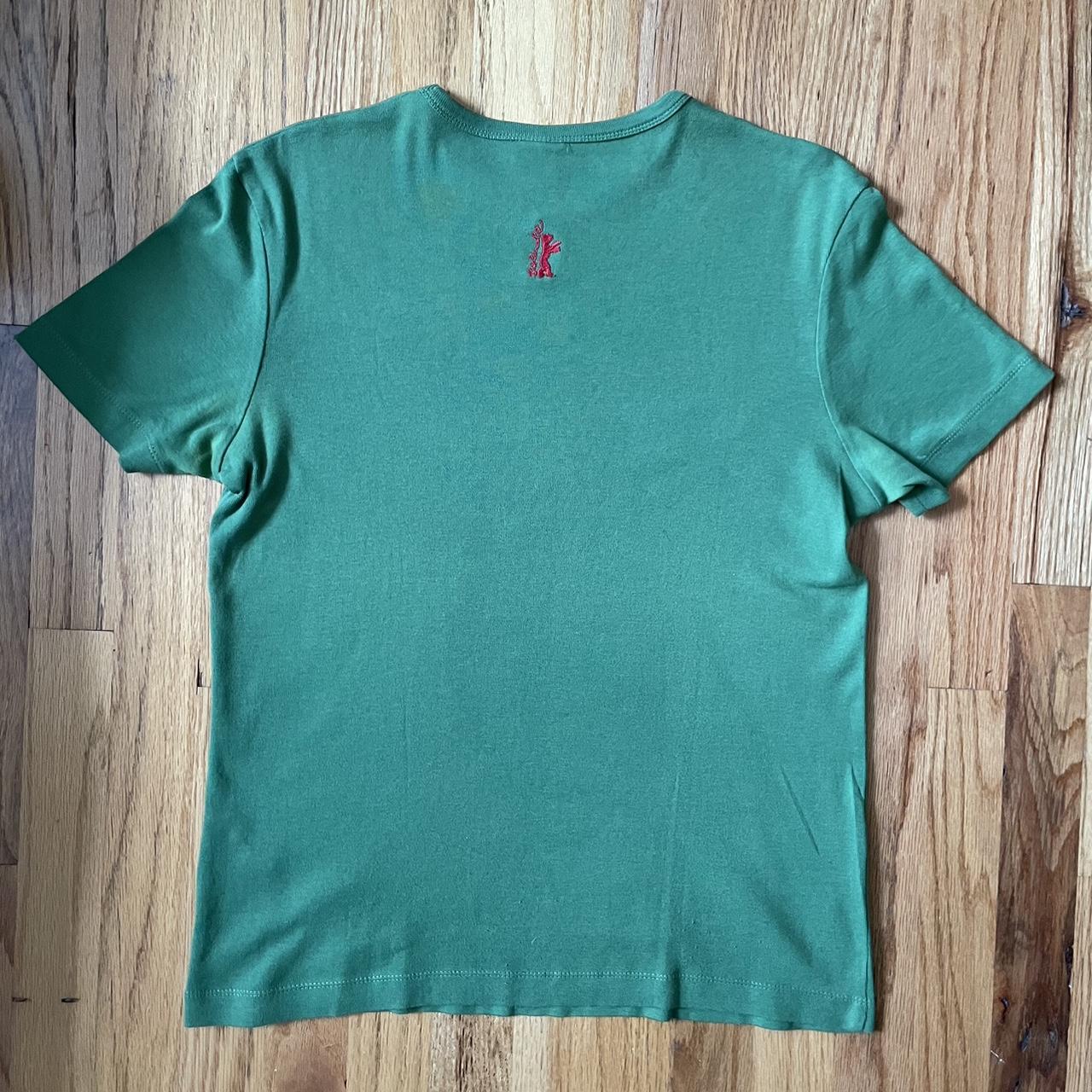 Hugo Boss Men's Green T-shirt | Depop