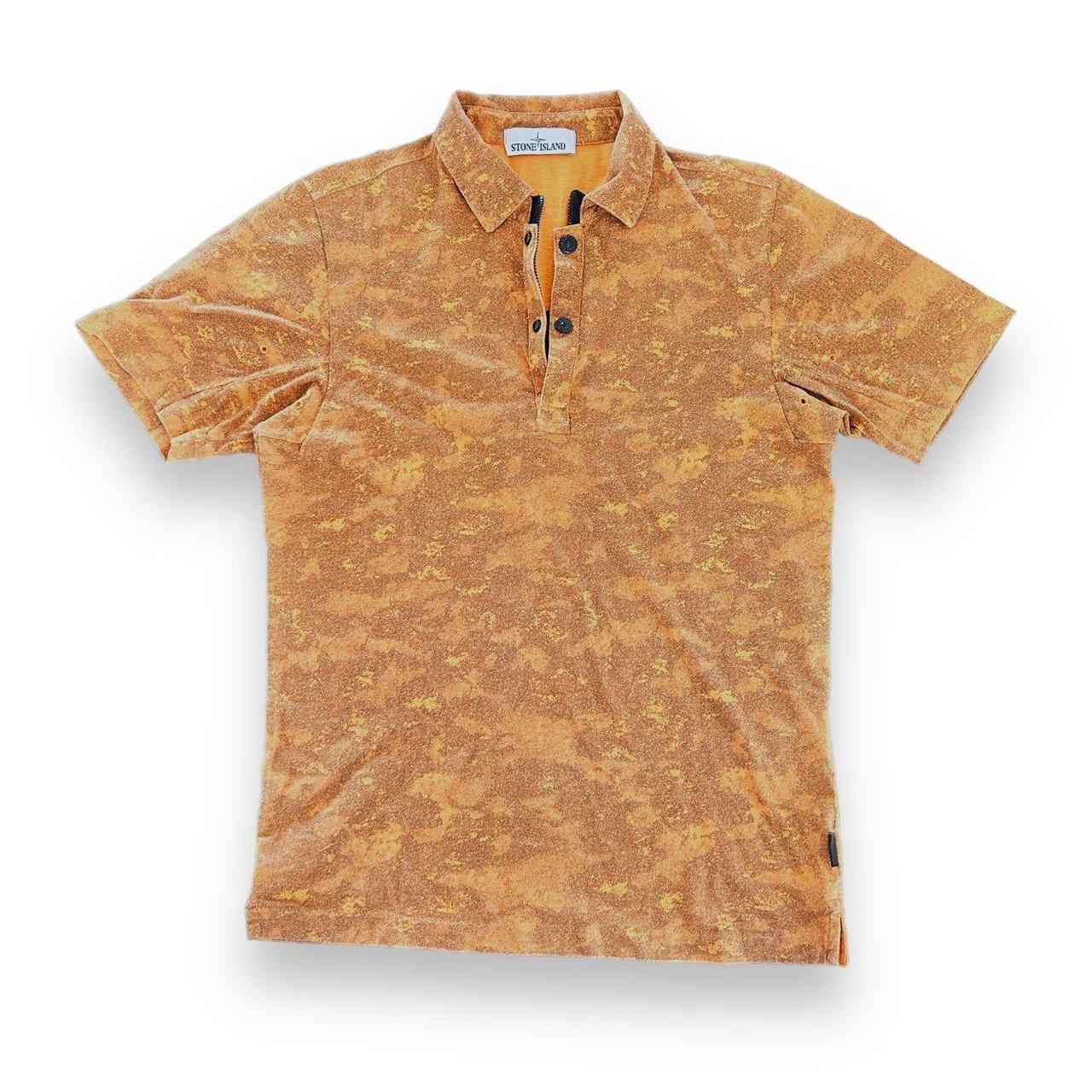 Stone island clearance polo orange