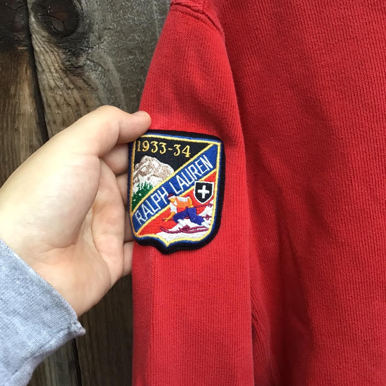 Vintage Polo Ralph Lauren ski patch 1933-44 big pony | Depop