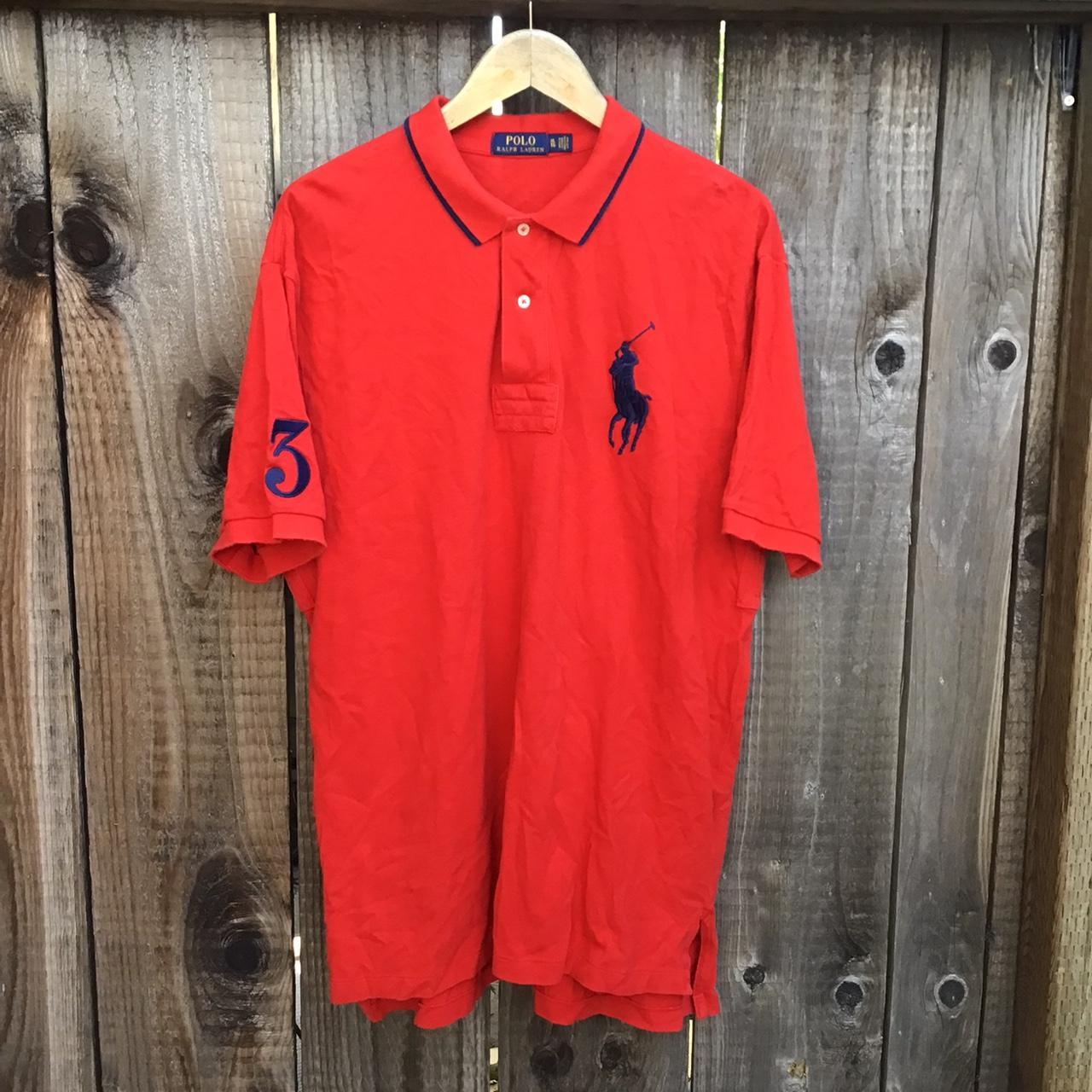 Ralph lauren big pony red best sale