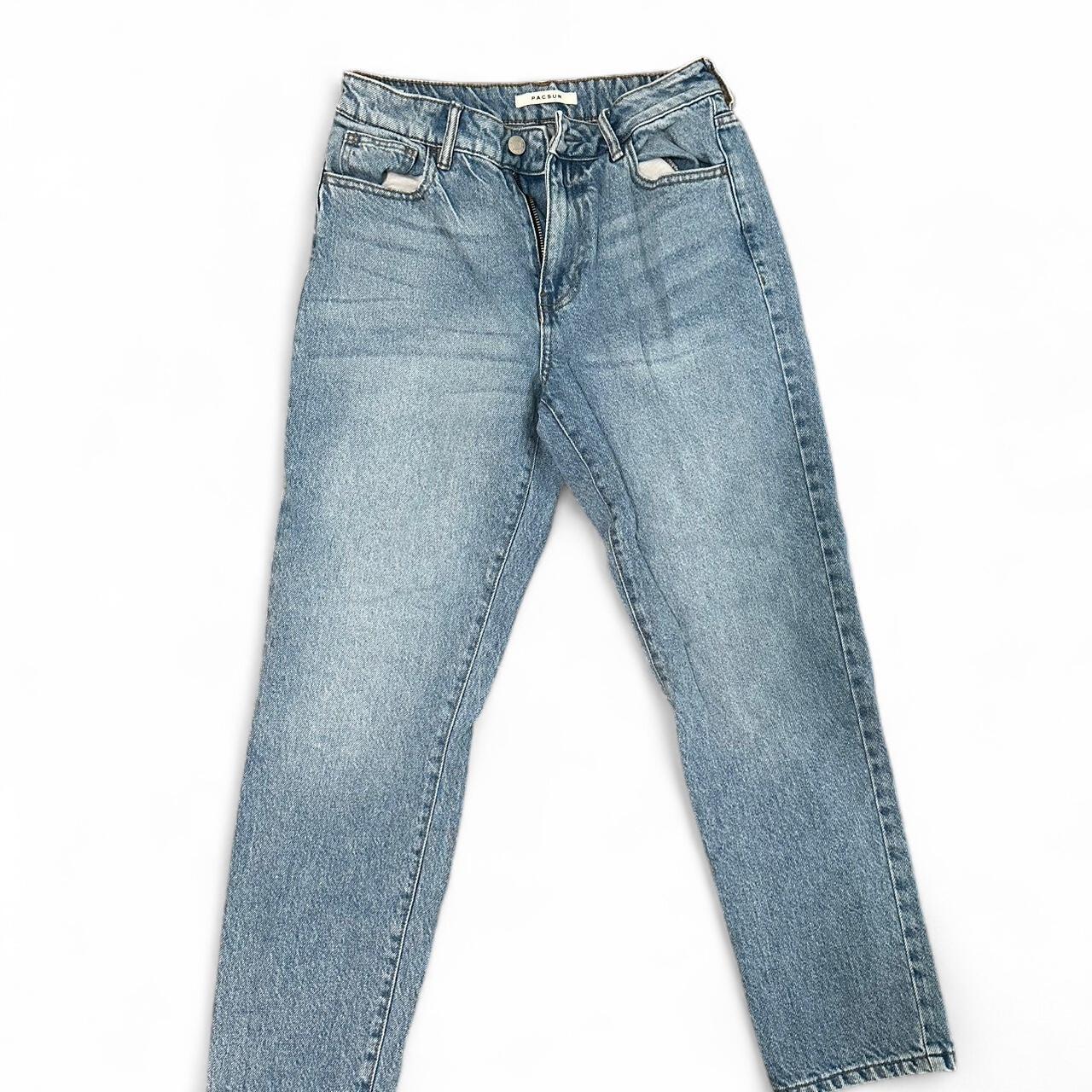 PacSun Women's Jeans Blue 26 – size 26 pacsun mom jeans