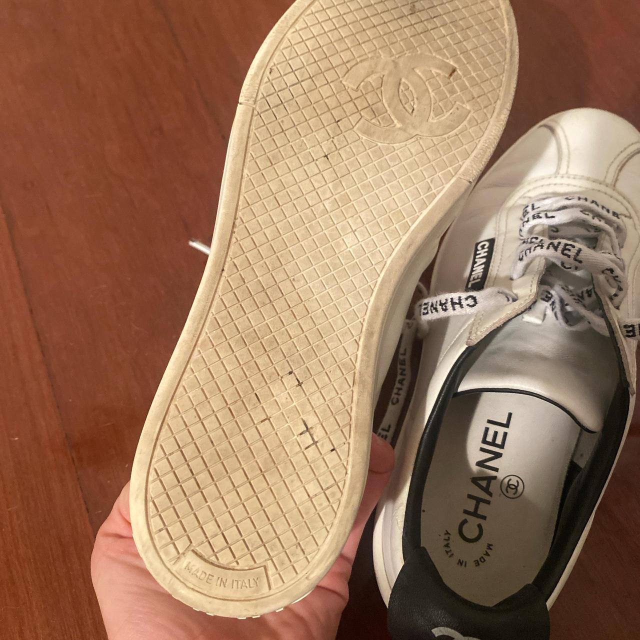 Genuine Chanel Women's shoes G34085 Cc Coco Mark | Depop