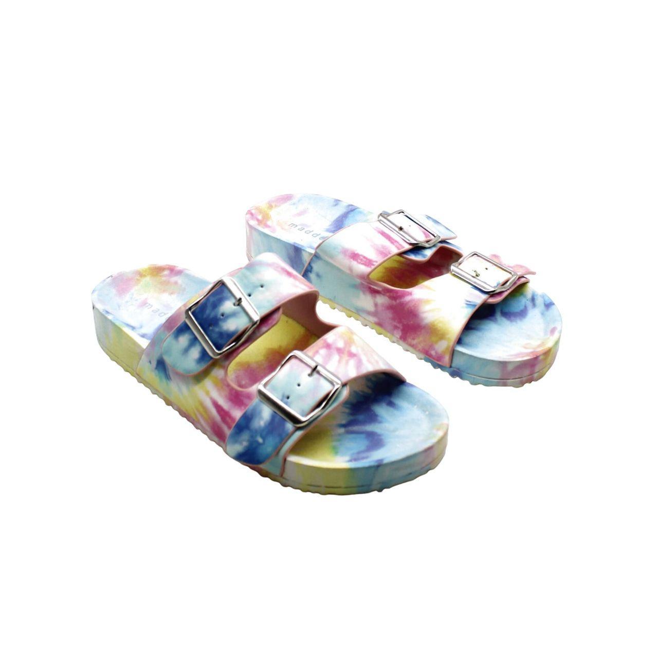 Madden girl iridescent online sandals