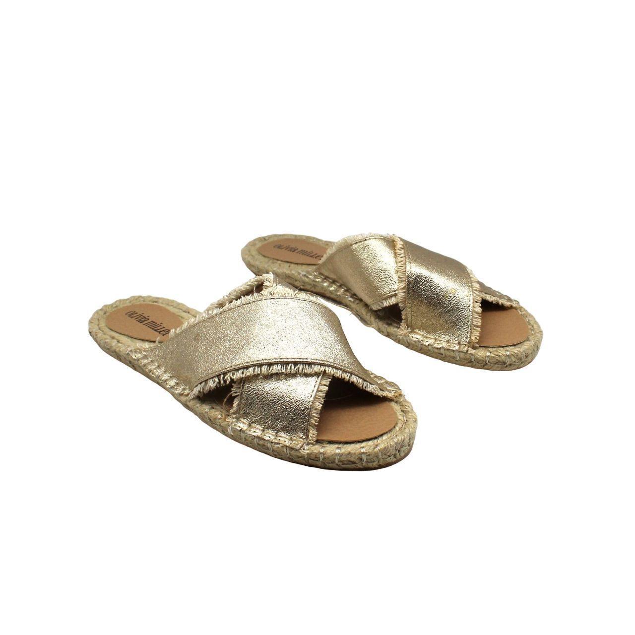 Olivia miller 2025 slide sandals