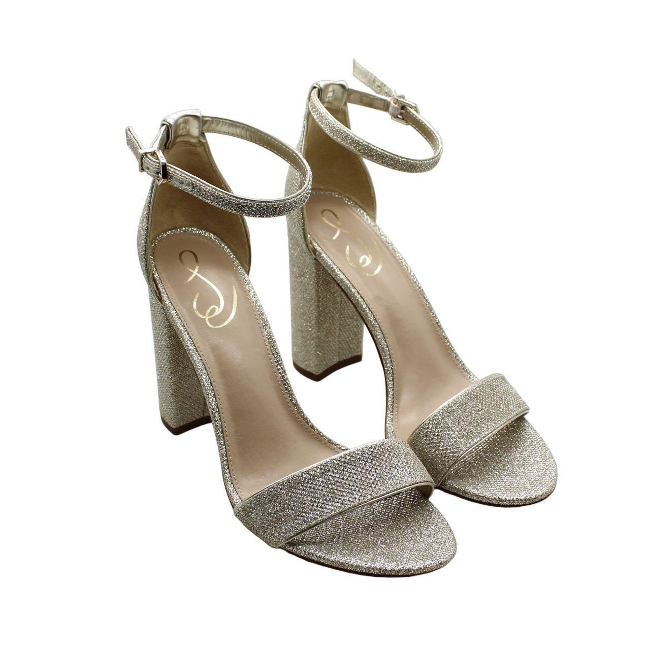 Vic Matié Sandal In Silver Color Laminated Leather in White | Lyst