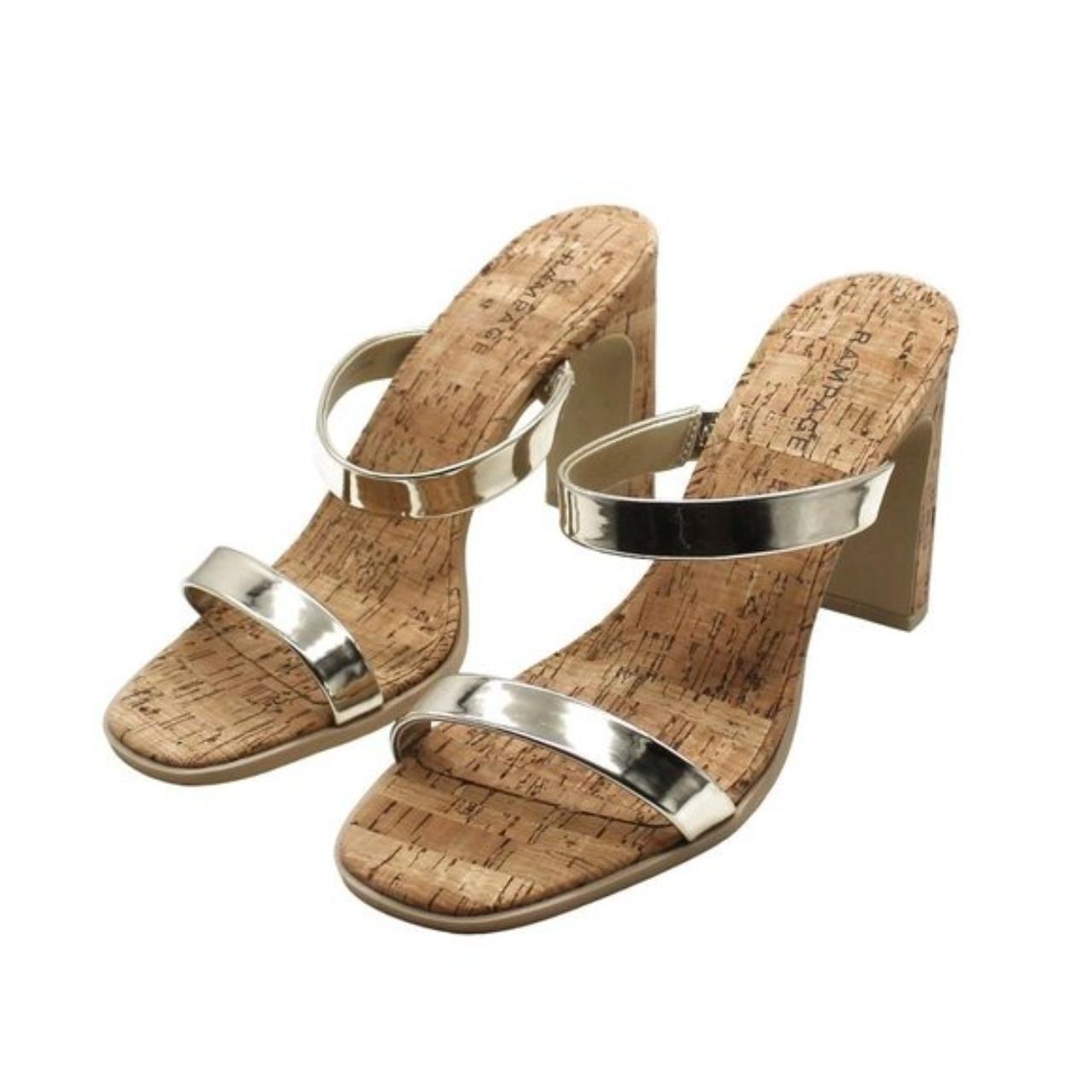 Rampage cheap gold sandals