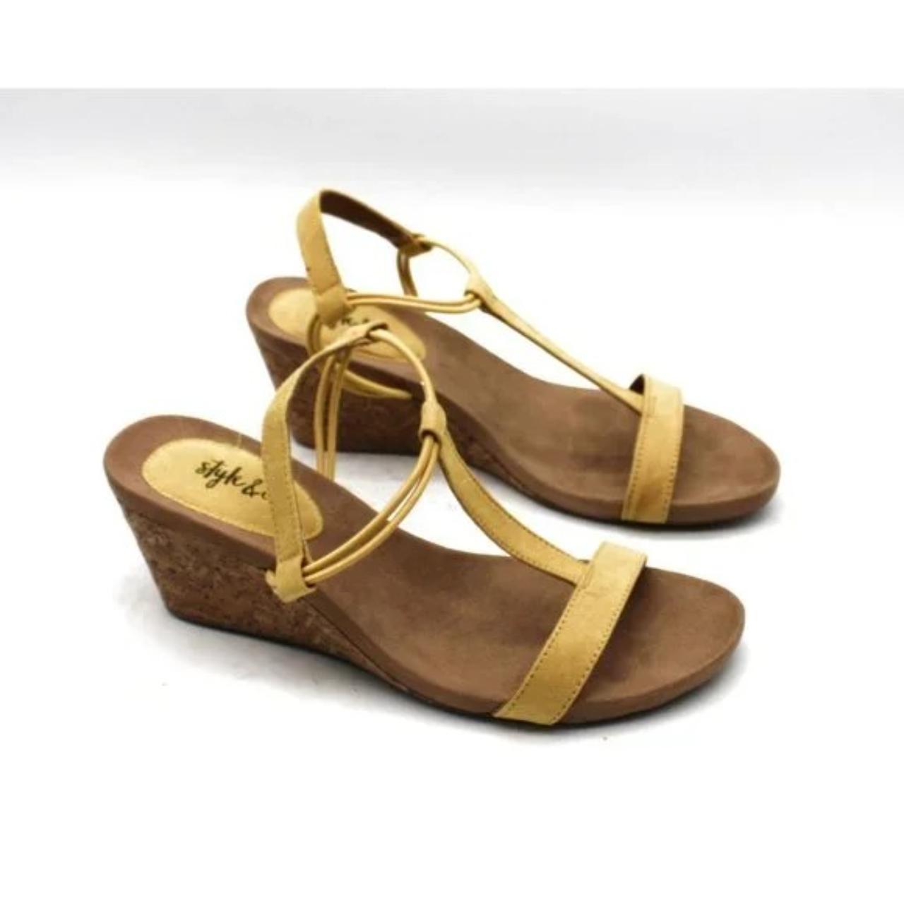 Style & co on sale mulan wedge sandals