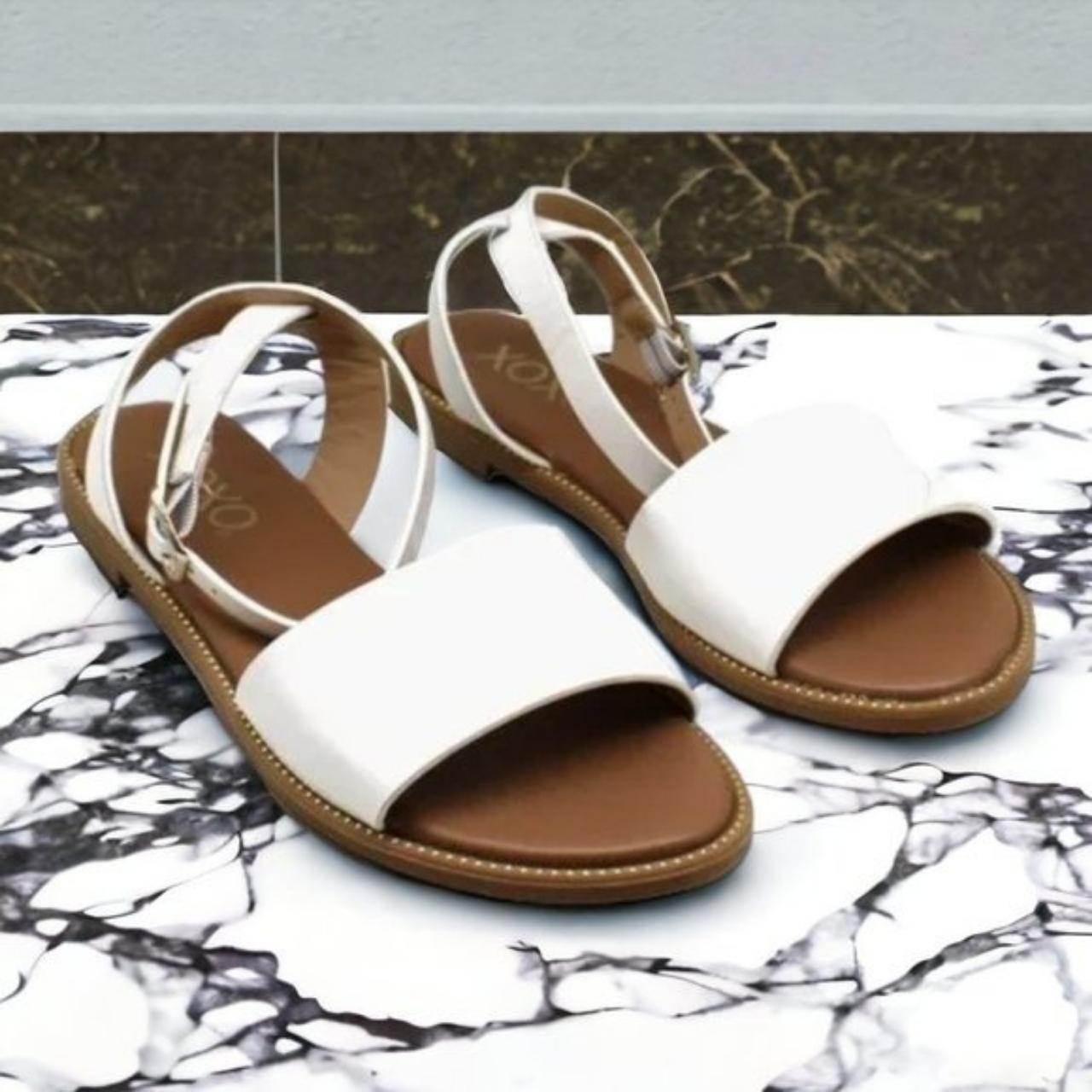 Xoxo store white sandals