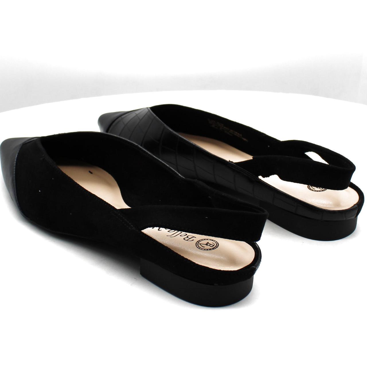 Bella Vita Women's Black Sandals (5)